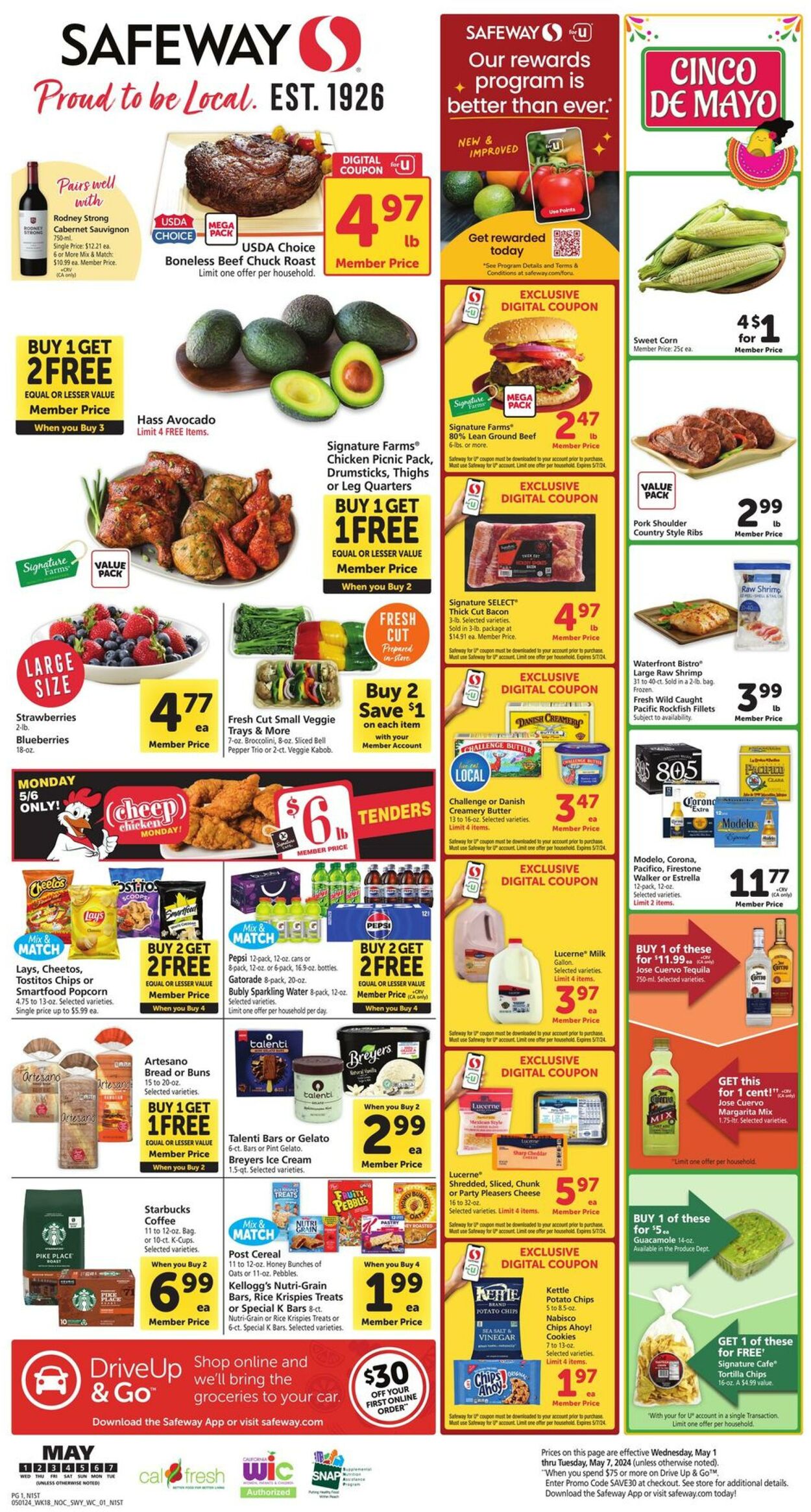 Safeway Promotional weekly ads