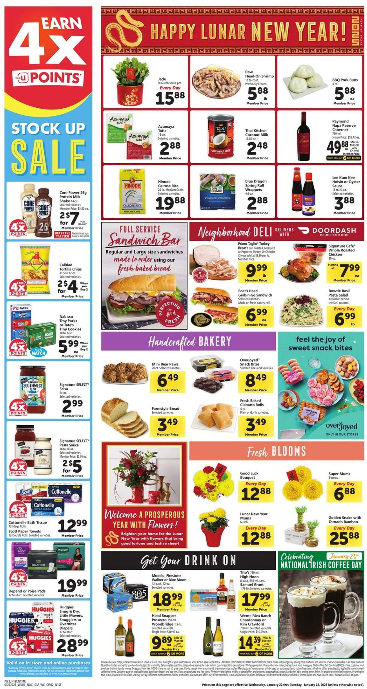 Weekly ad Safeway 01/22/2025 - 01/28/2025