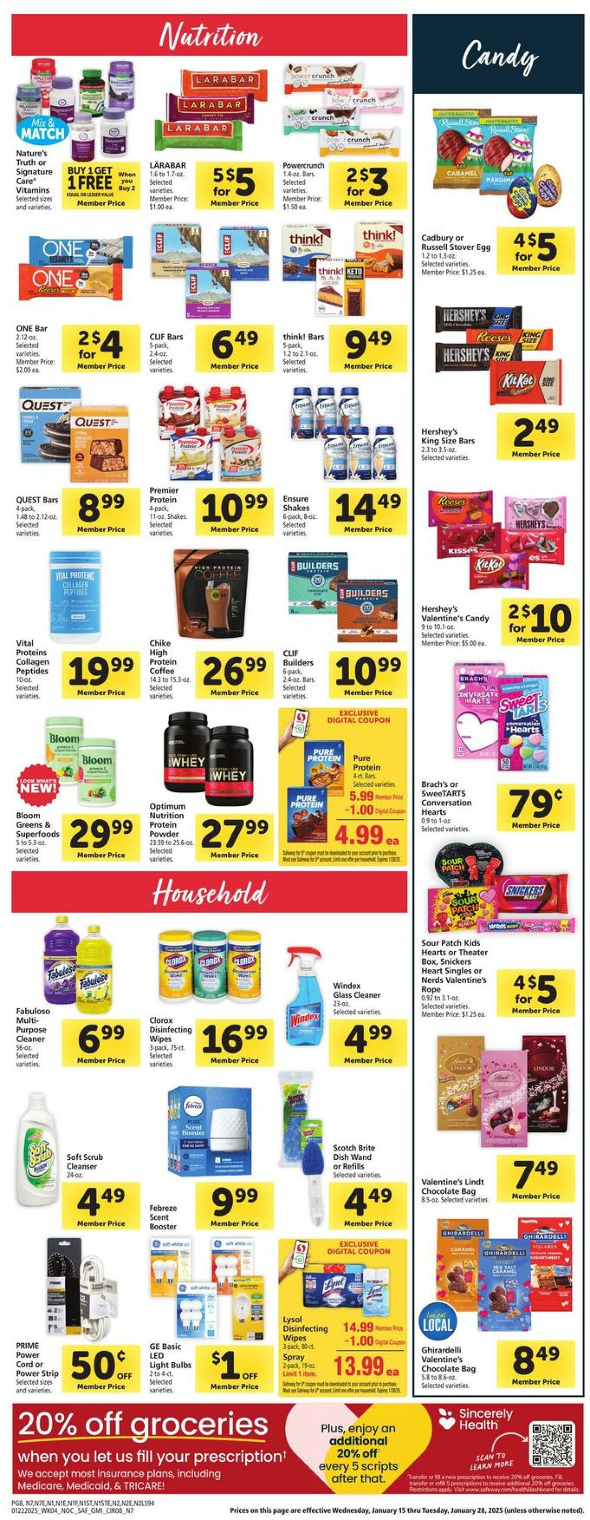 Weekly ad Safeway 01/22/2025 - 01/28/2025