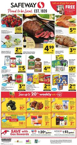 Weekly ad Safeway 01/22/2025 - 01/28/2025