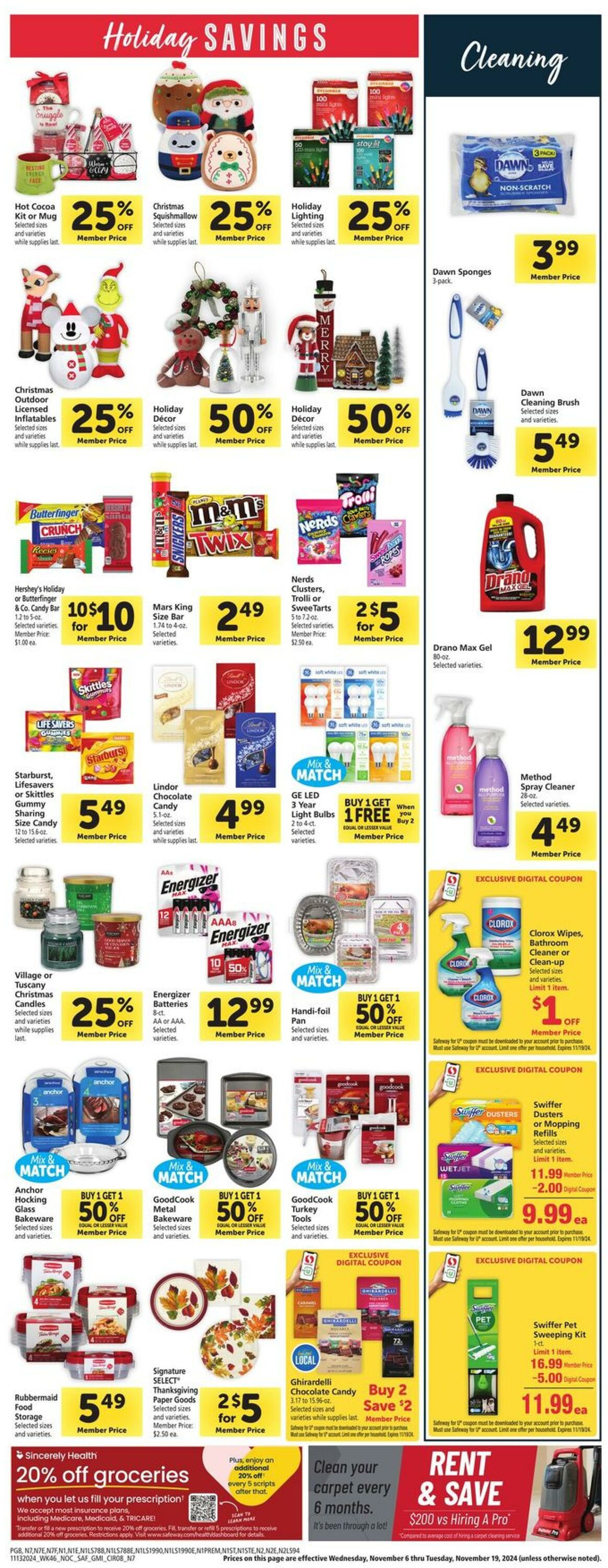 Weekly ad Safeway 11/13/2024 - 11/19/2024