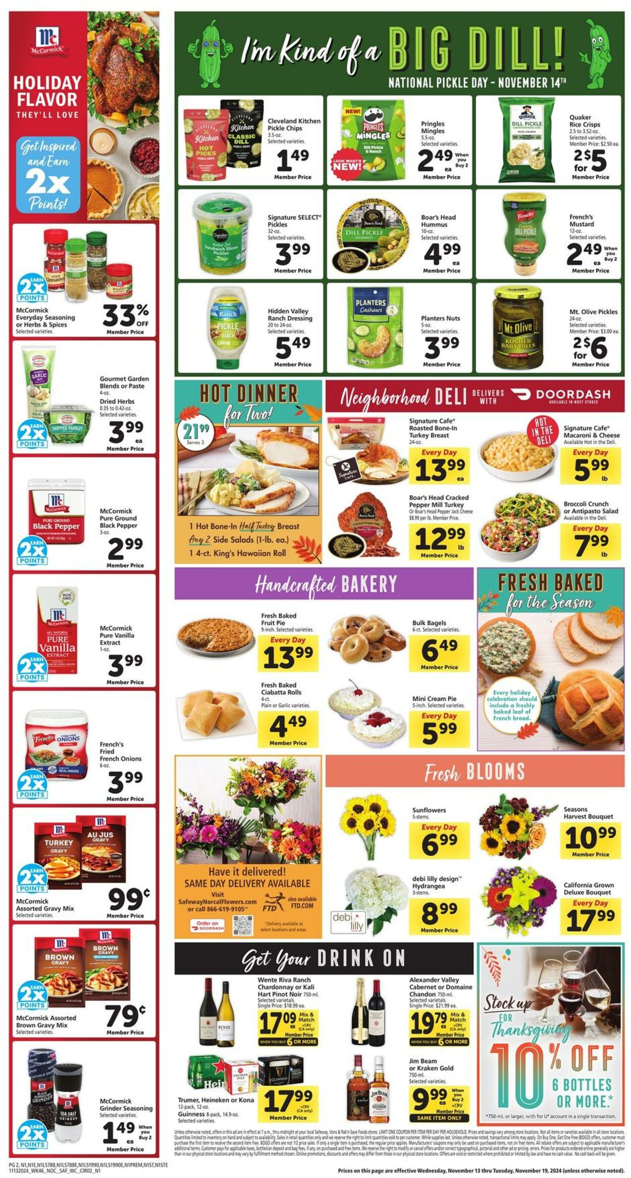 Weekly ad Safeway 11/13/2024 - 11/19/2024