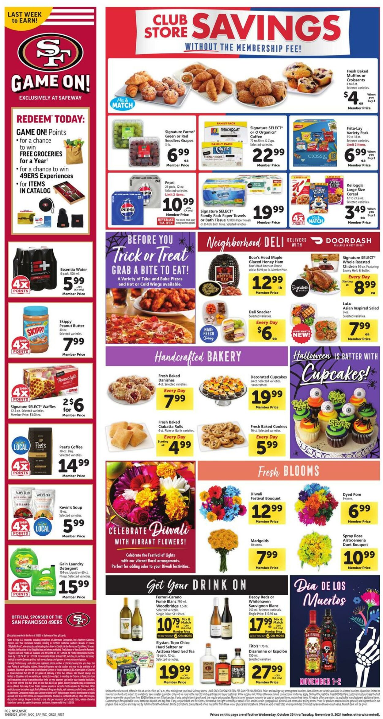 Weekly ad Safeway 10/30/2024 - 11/05/2024