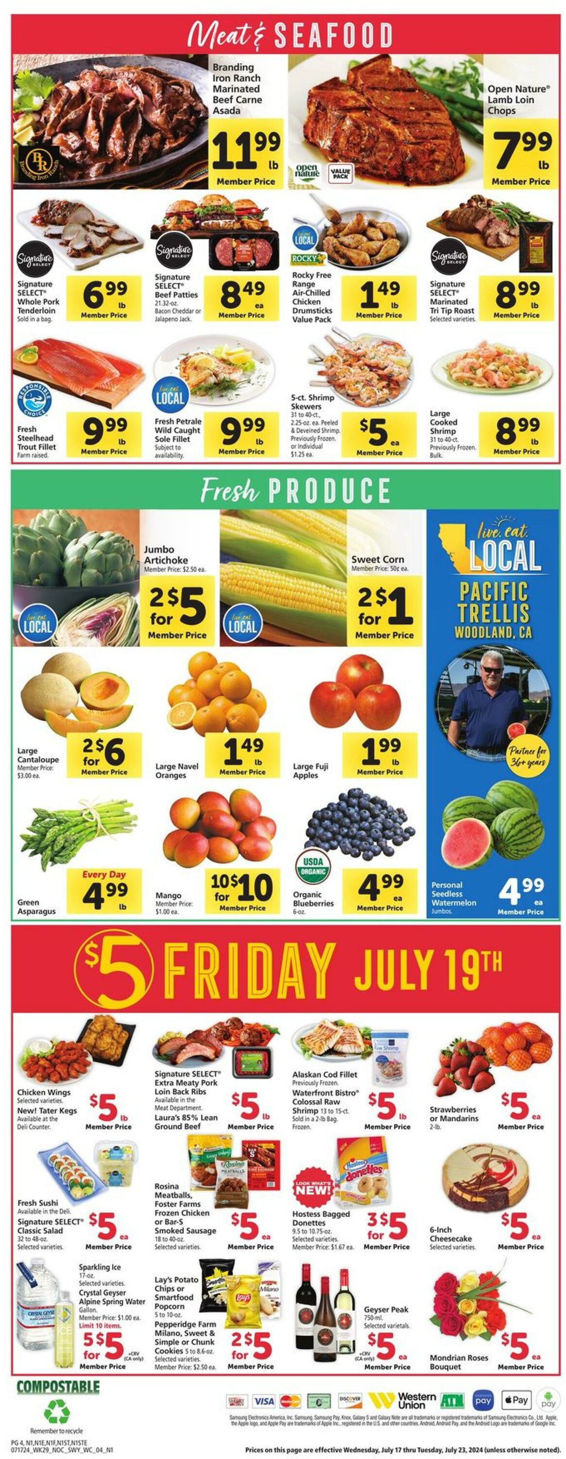 Weekly ad Safeway 07/17/2024 - 07/23/2024