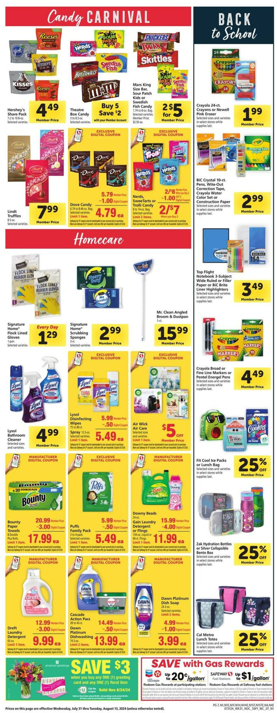 Weekly ad Safeway 07/31/2024 - 08/06/2024