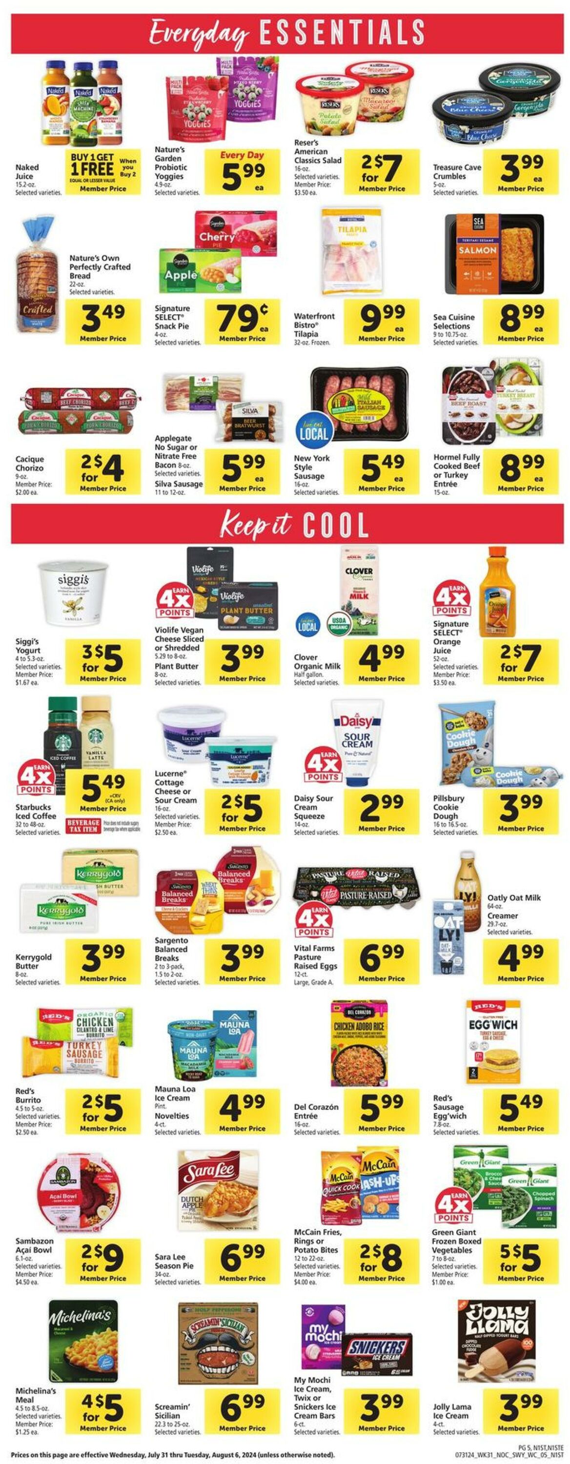 Weekly ad Safeway 07/31/2024 - 08/06/2024