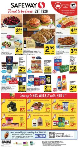 Weekly ad Safeway 07/10/2024 - 07/16/2024