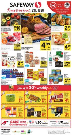 Weekly ad Safeway 10/30/2024 - 12/24/2024