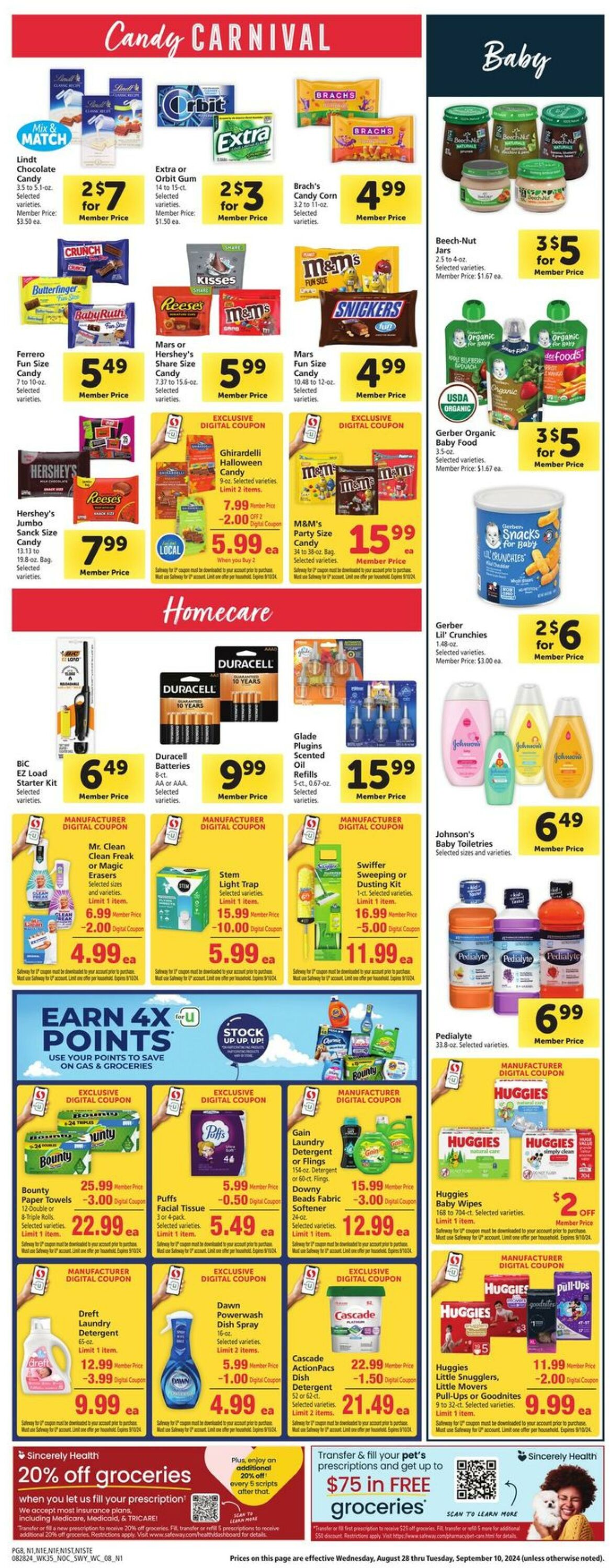 Weekly ad Safeway 08/28/2024 - 09/03/2024