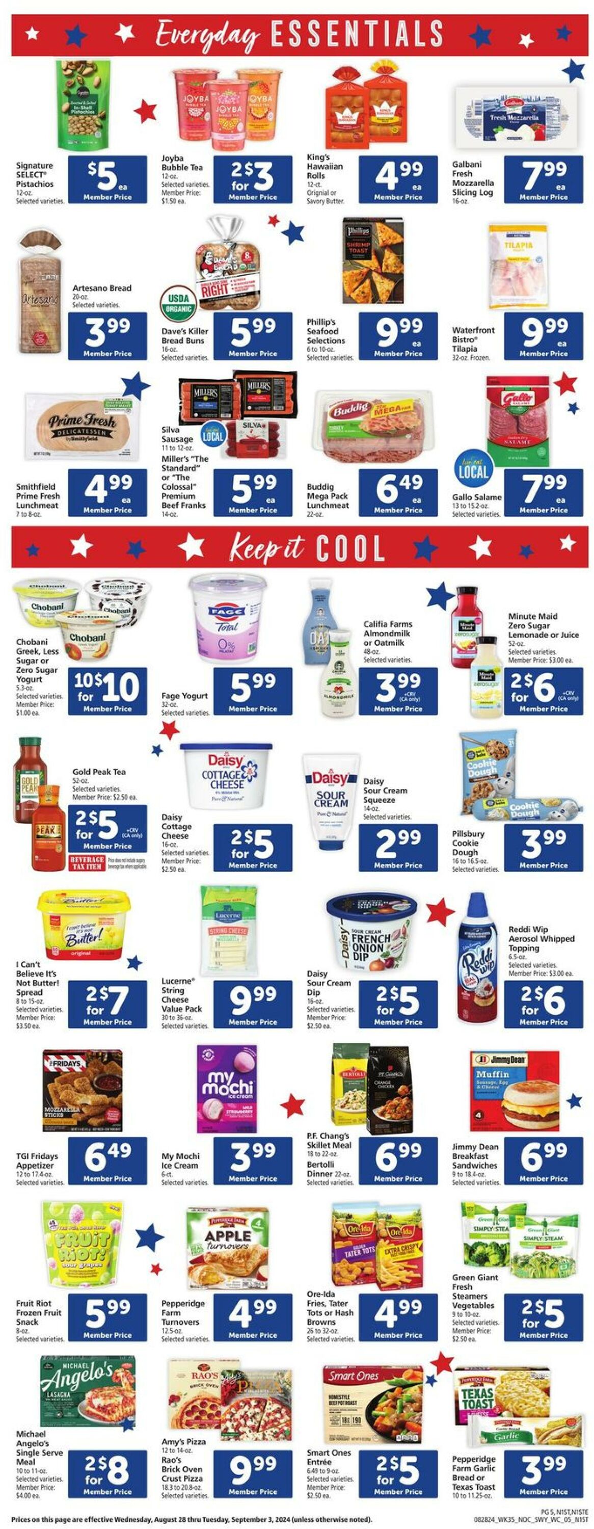 Weekly ad Safeway 08/28/2024 - 09/03/2024