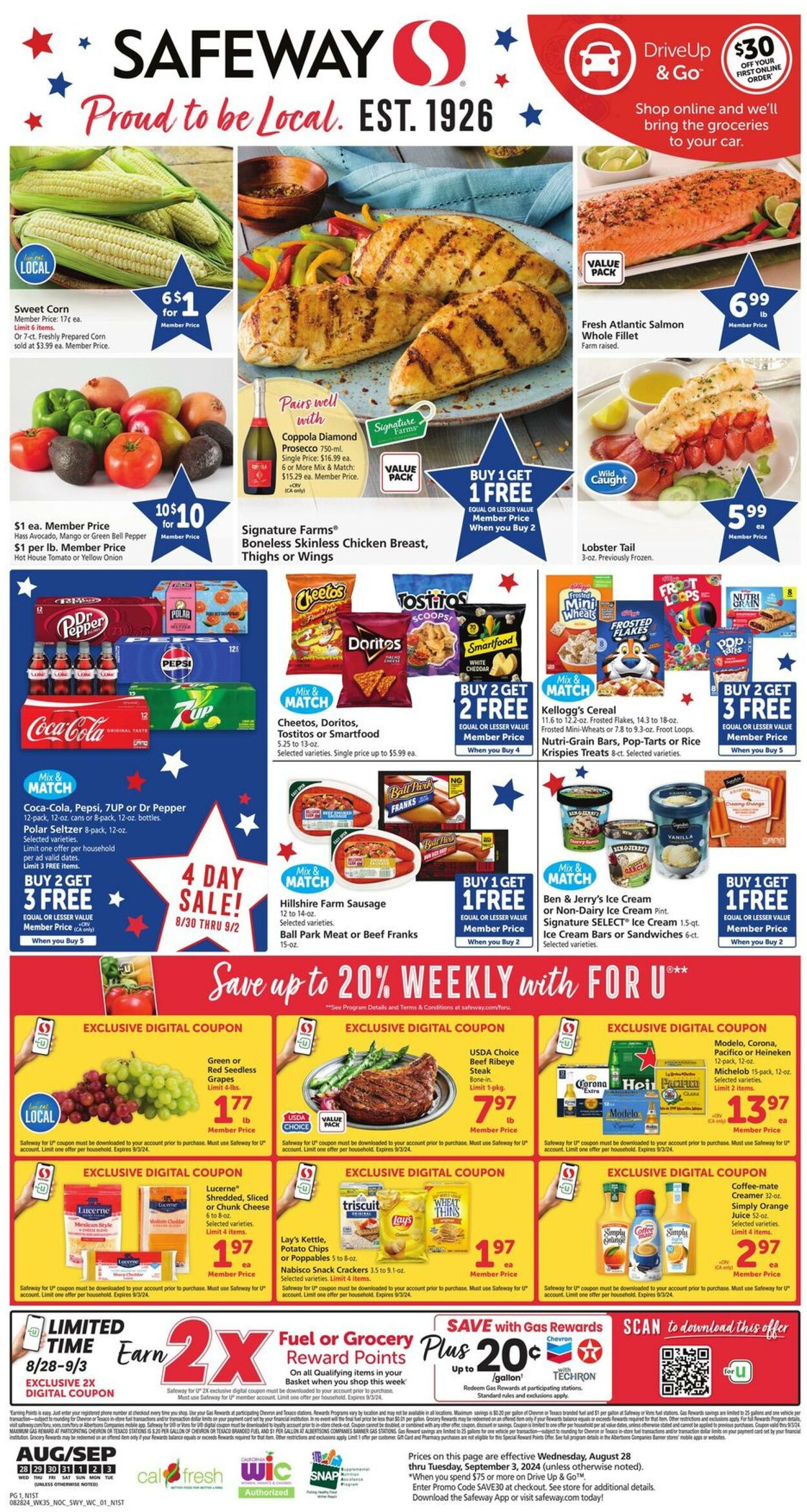 Weekly ad Safeway 08/28/2024 - 09/03/2024