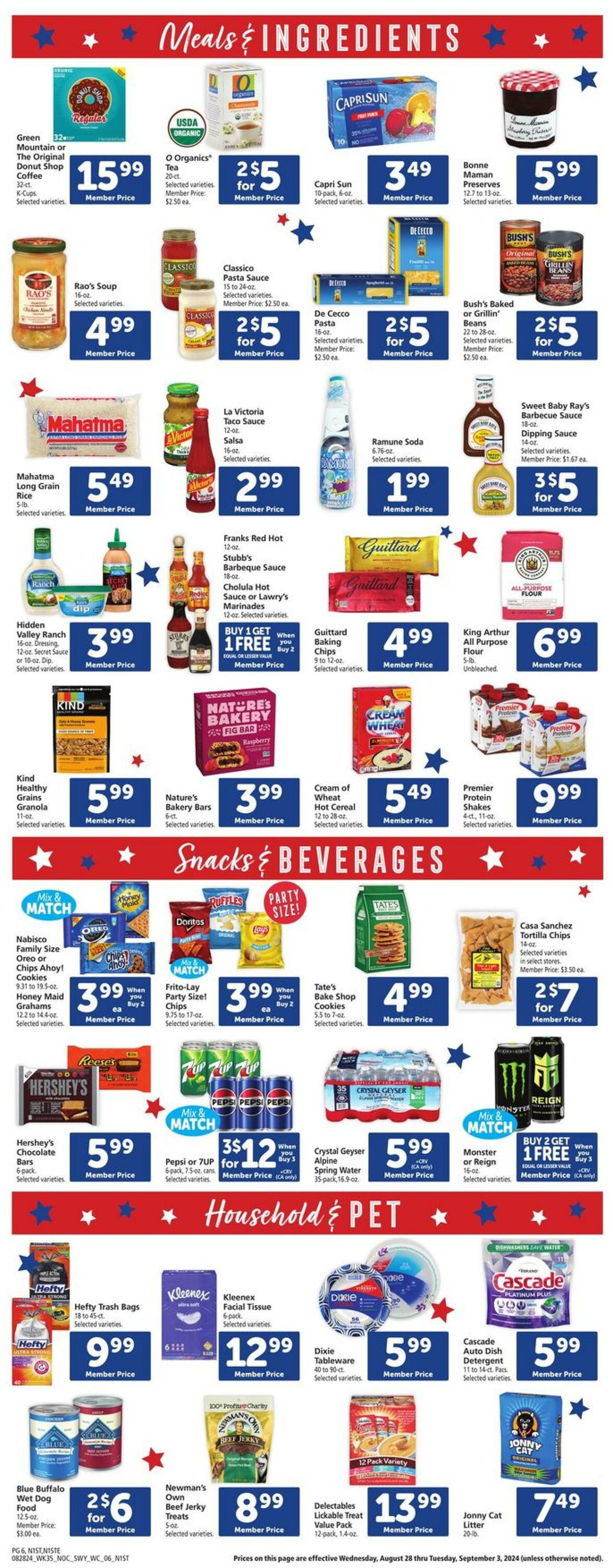 Weekly ad Safeway 08/28/2024 - 09/03/2024