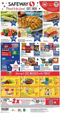 Weekly ad Safeway 08/14/2024 - 08/20/2024