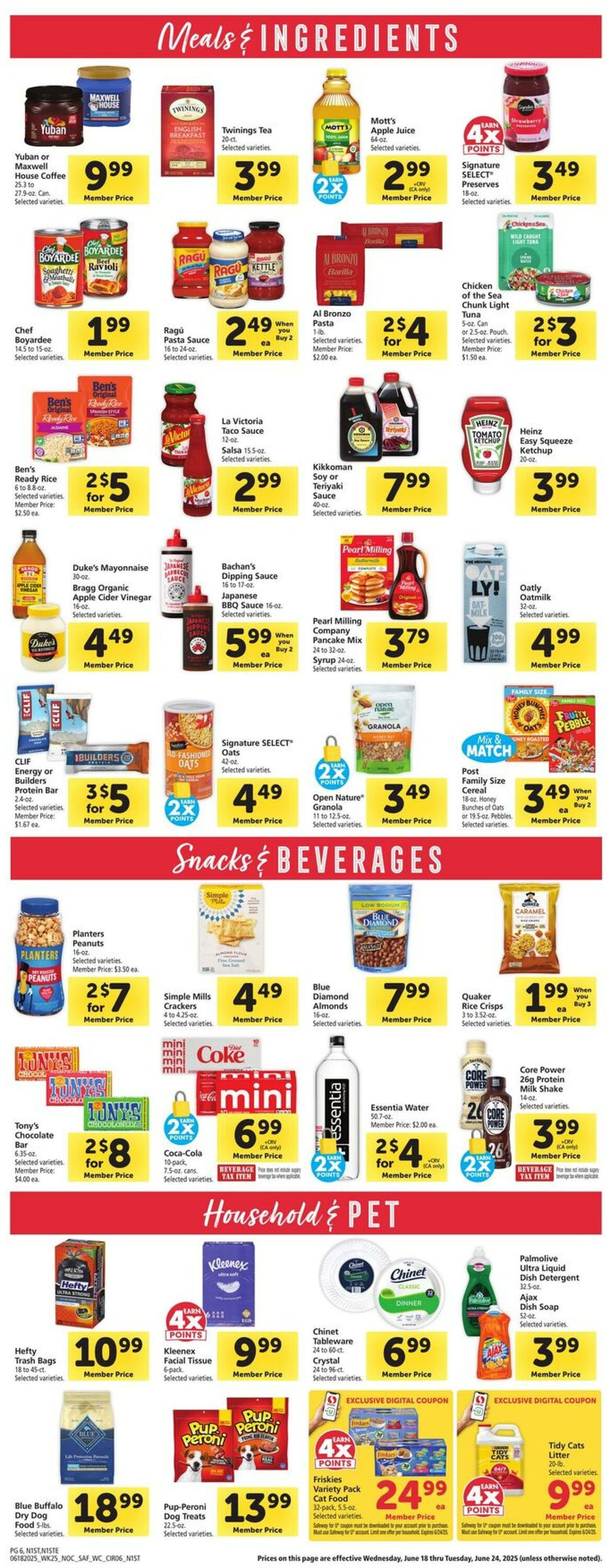 Weekly ad Safeway 06/18/2025 - 06/24/2025