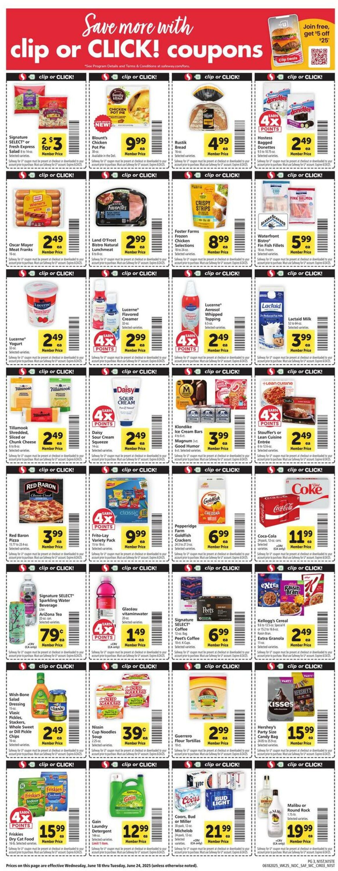 Weekly ad Safeway 06/18/2025 - 06/24/2025