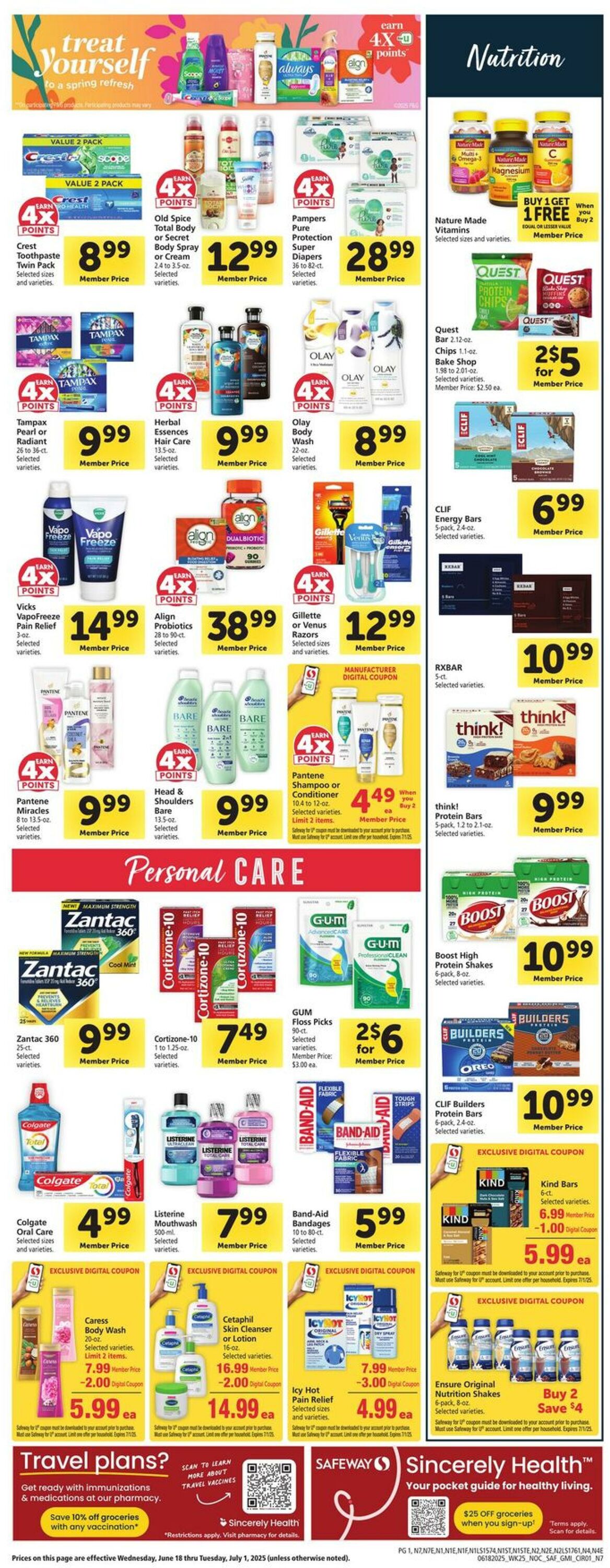 Weekly ad Safeway 06/18/2025 - 06/24/2025