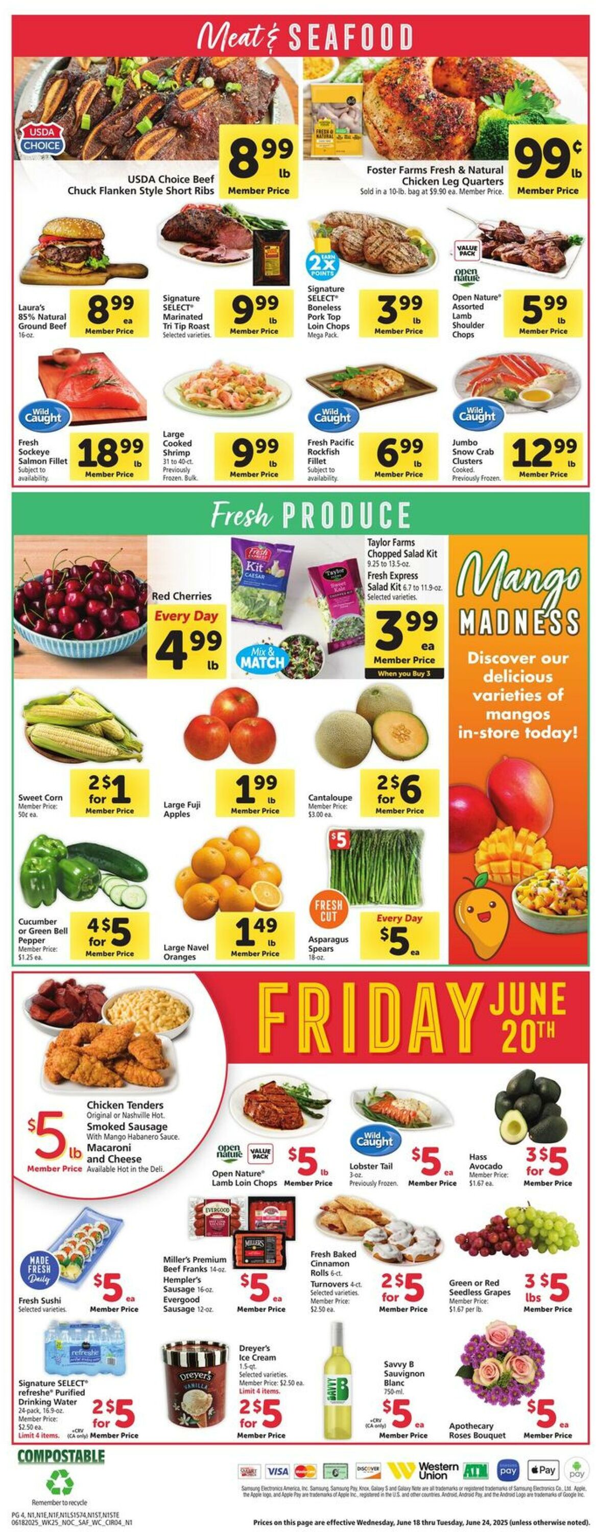 Weekly ad Safeway 06/18/2025 - 06/24/2025
