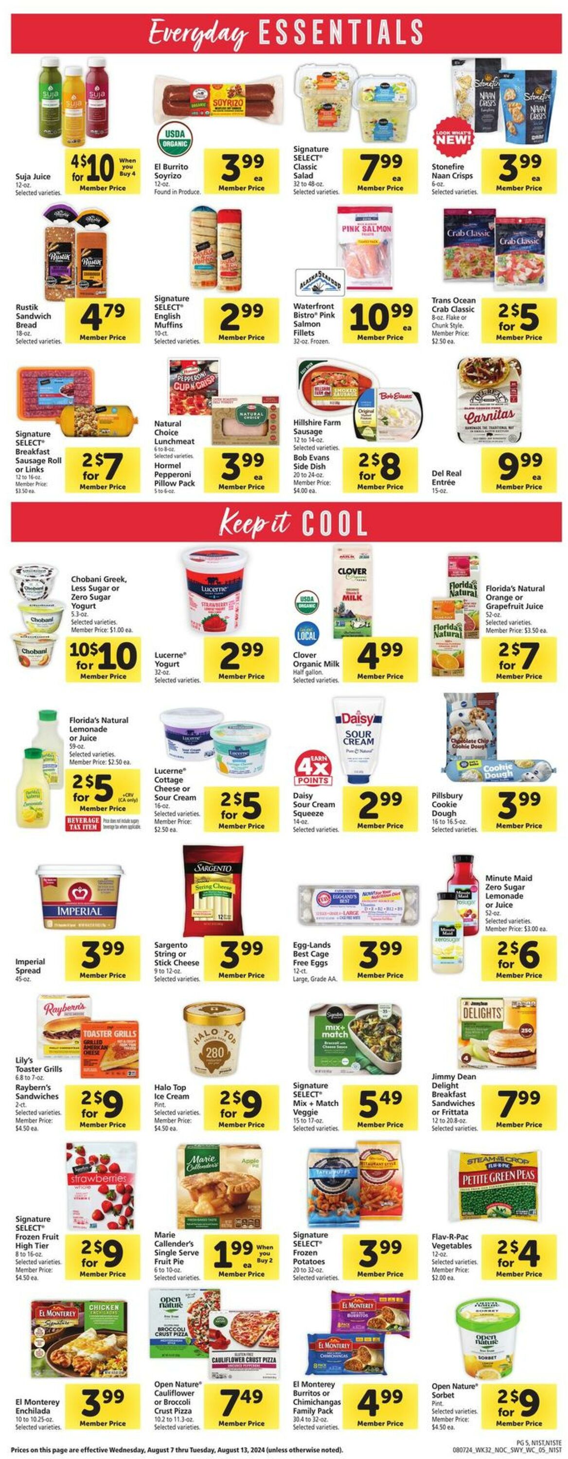 Weekly ad Safeway 08/07/2024 - 08/13/2024