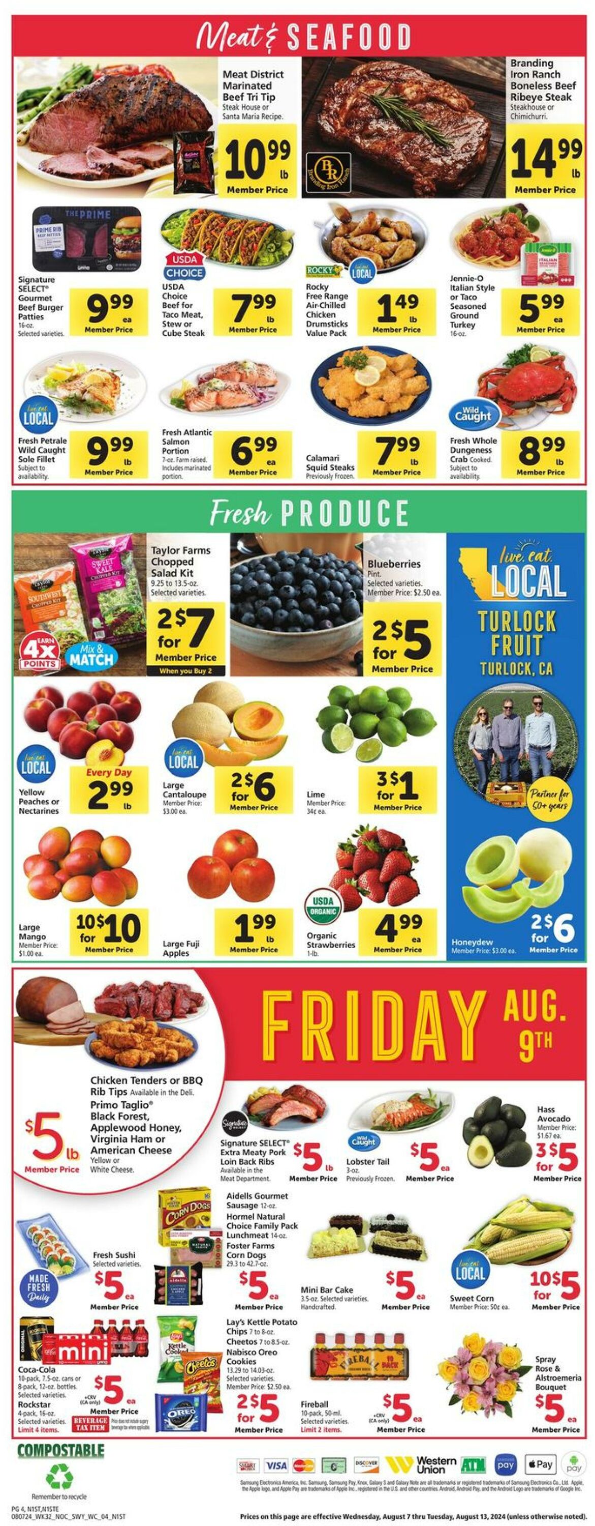 Weekly ad Safeway 08/07/2024 - 08/13/2024