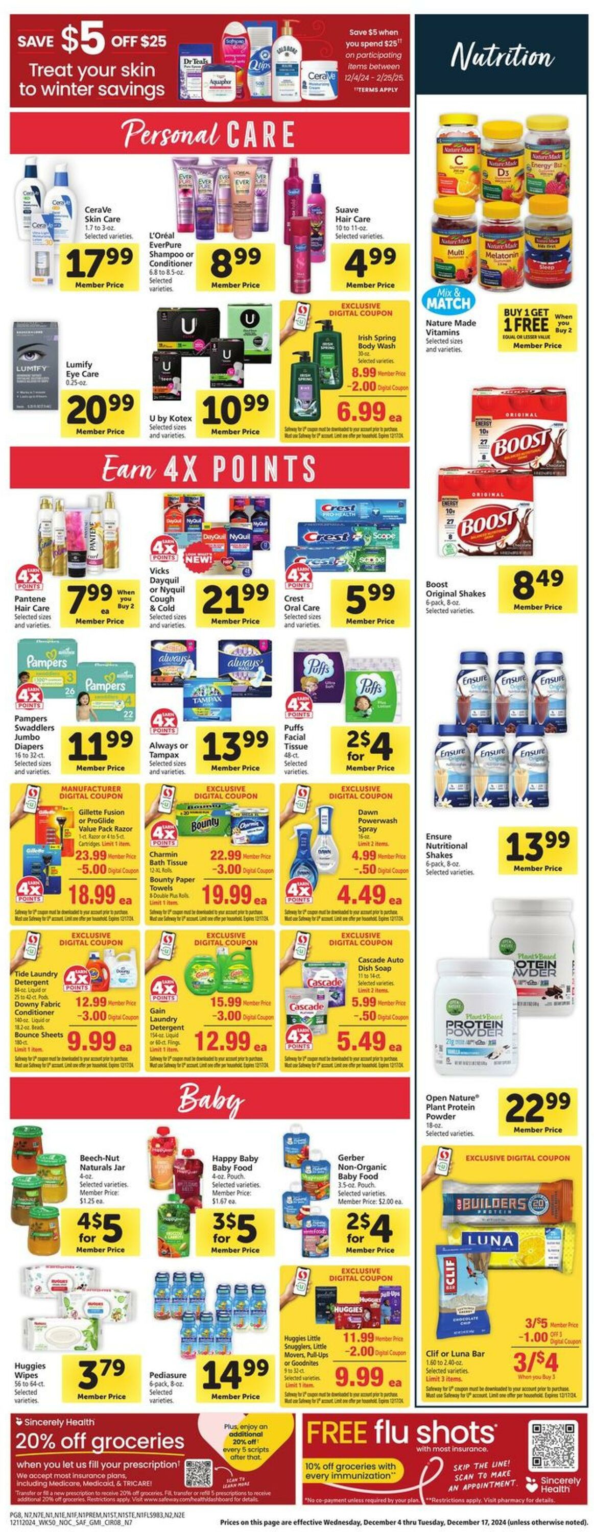 Weekly ad Safeway 12/11/2024 - 12/17/2024