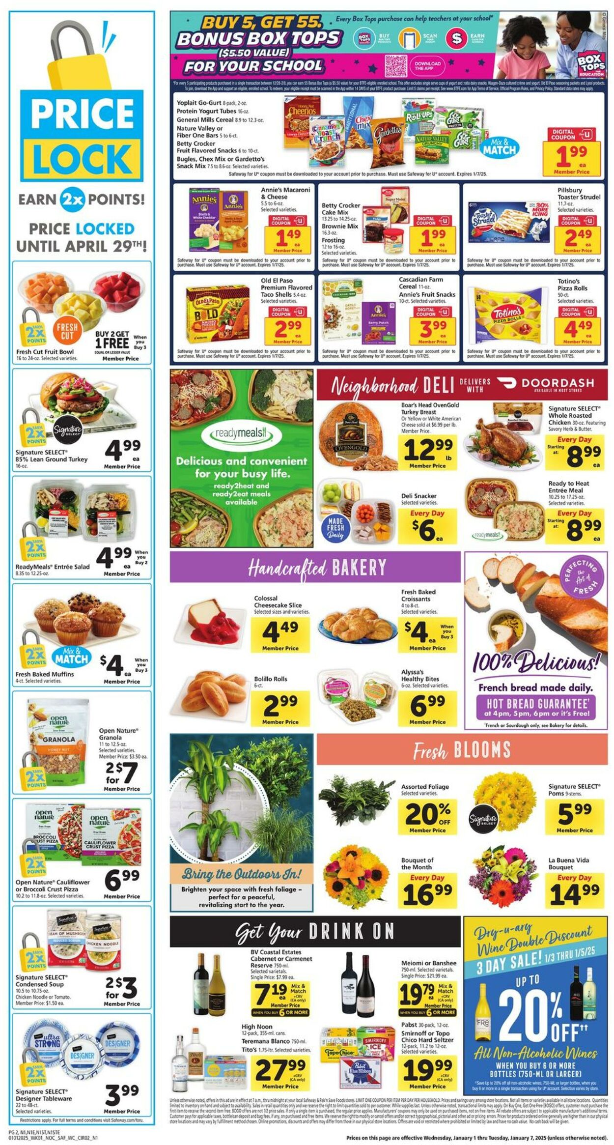 Weekly ad Safeway 01/01/2025 - 01/07/2025