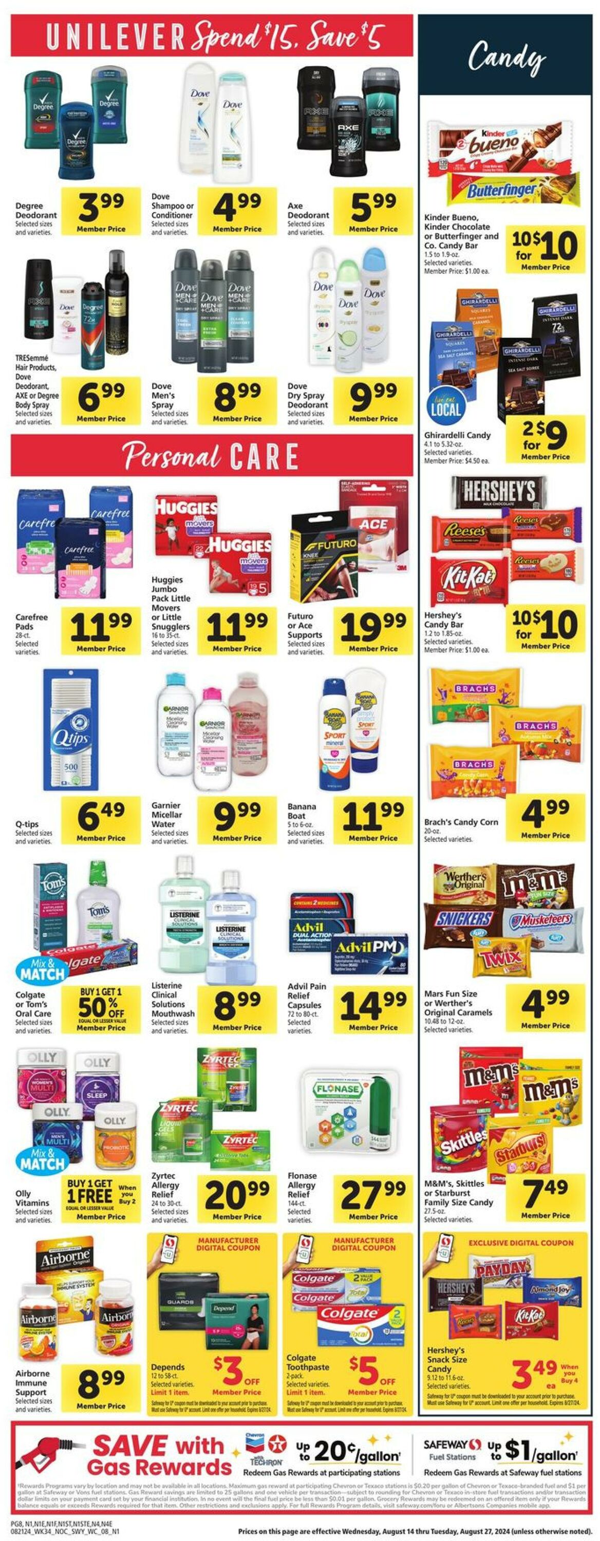 Weekly ad Safeway 08/21/2024 - 08/27/2024