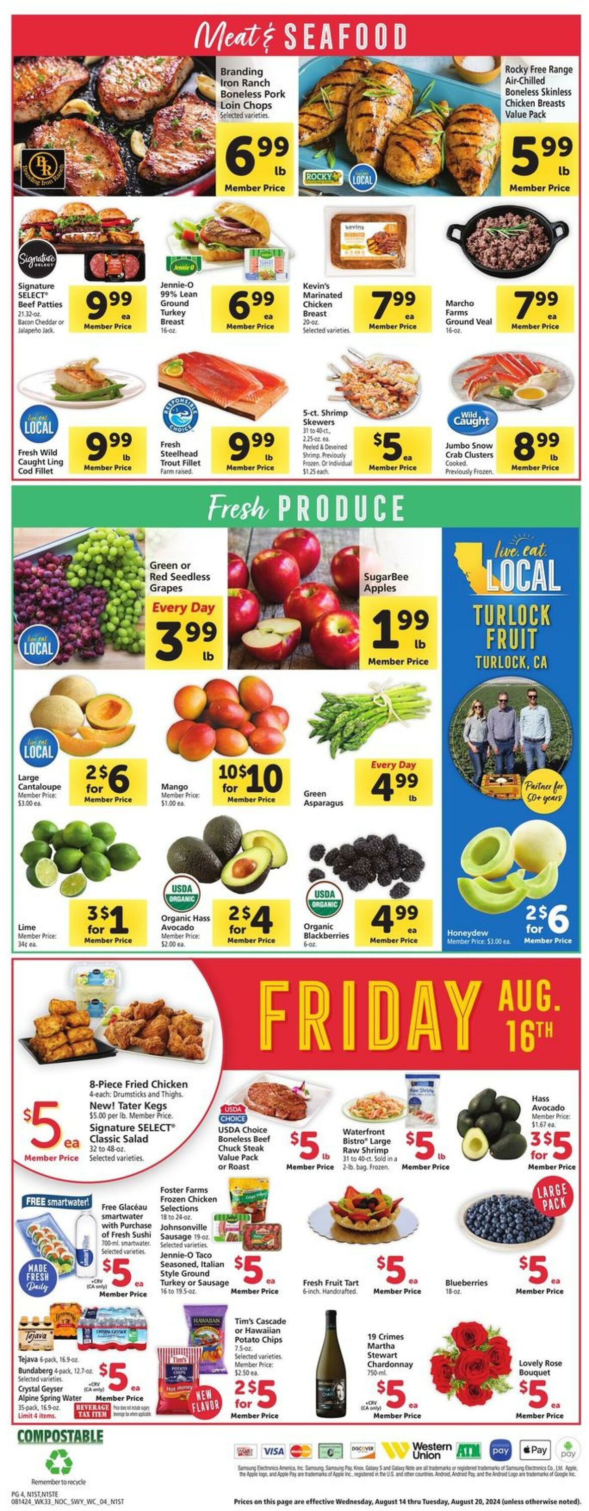 Weekly ad Safeway 08/14/2024 - 08/20/2024