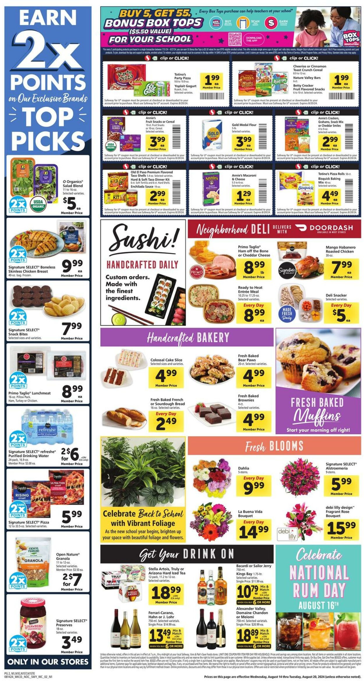 Weekly ad Safeway 08/14/2024 - 08/20/2024