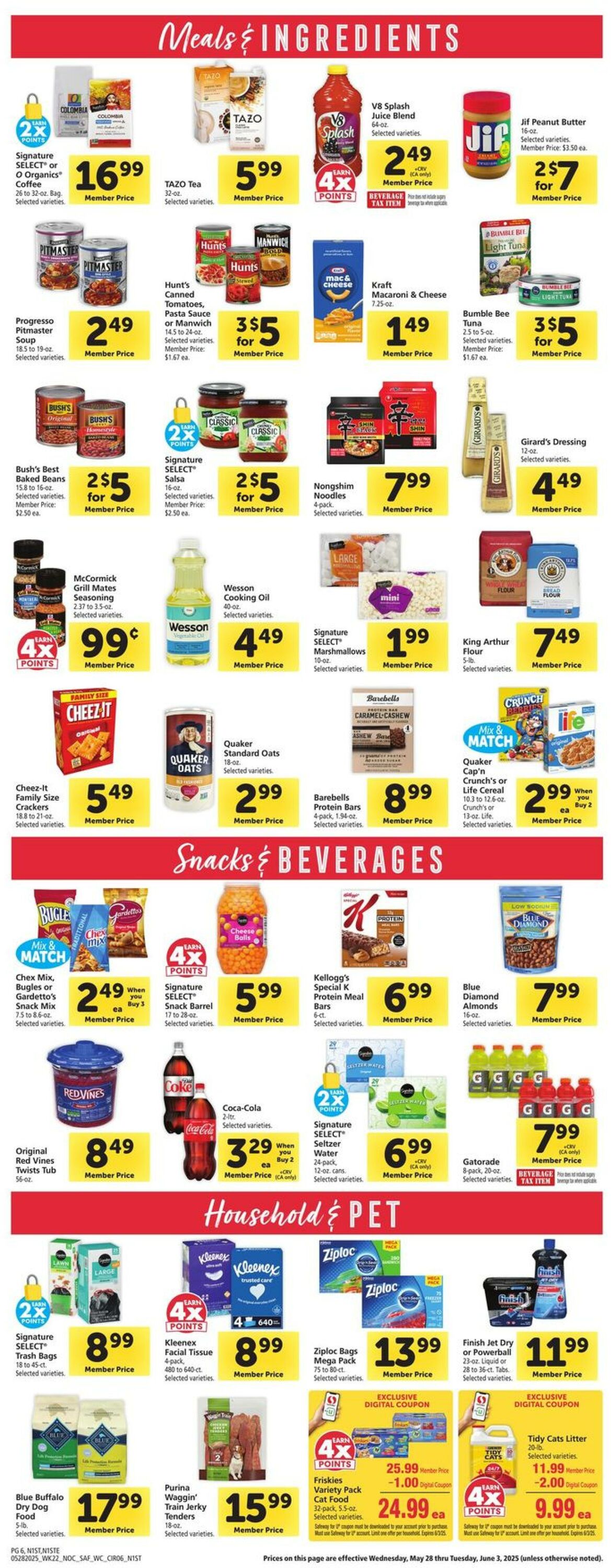 Weekly ad Safeway 05/28/2025 - 06/03/2025