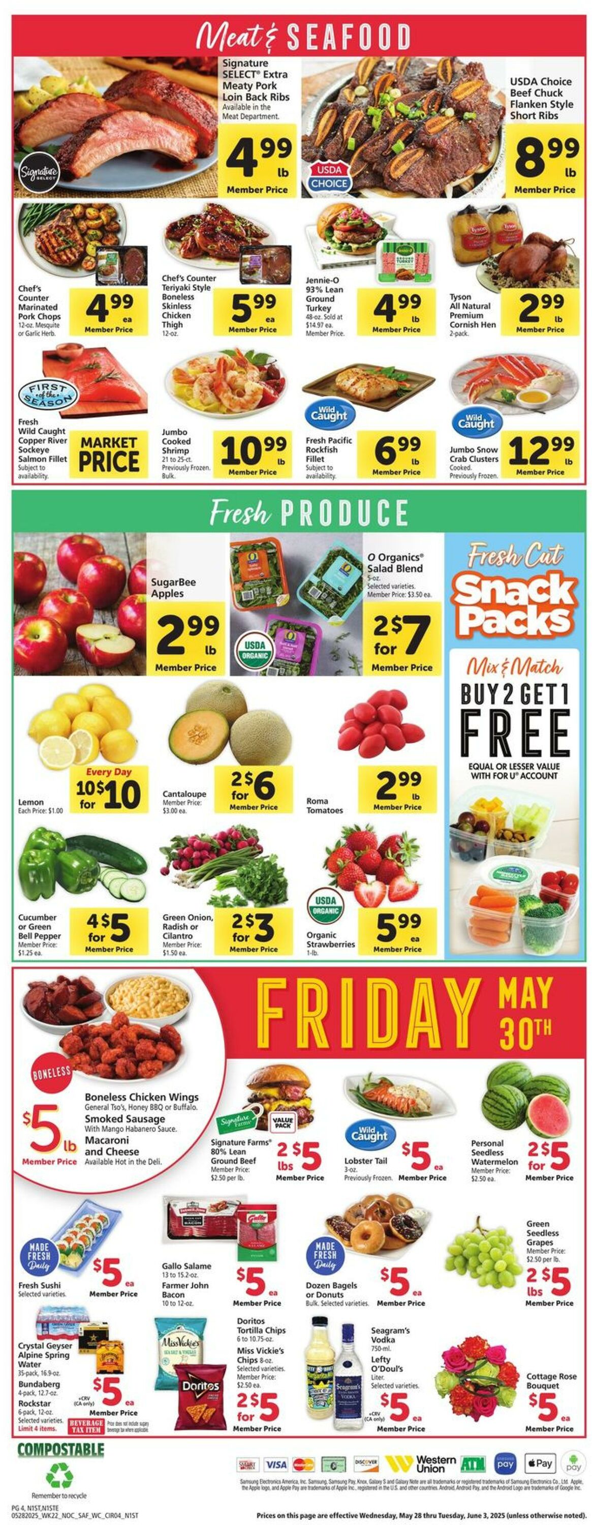 Weekly ad Safeway 05/28/2025 - 06/03/2025