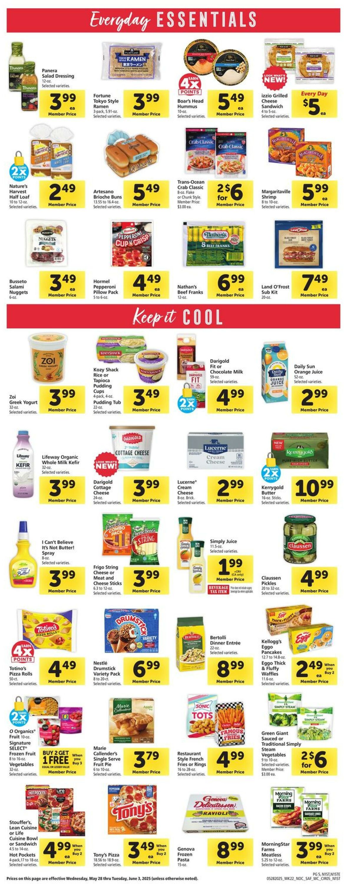 Weekly ad Safeway 05/28/2025 - 06/03/2025