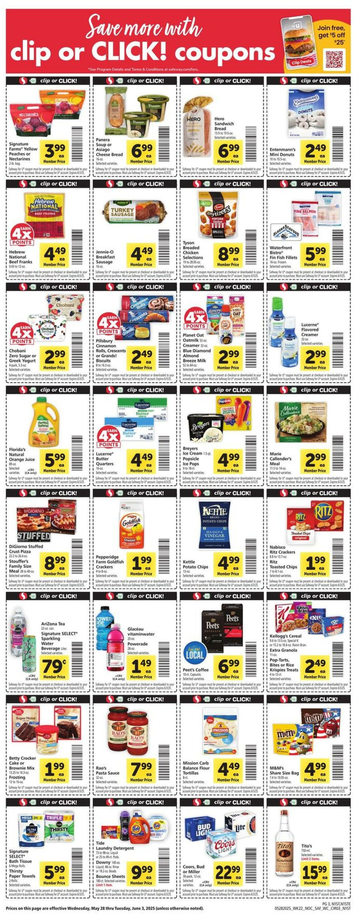 Weekly ad Safeway 05/28/2025 - 06/03/2025