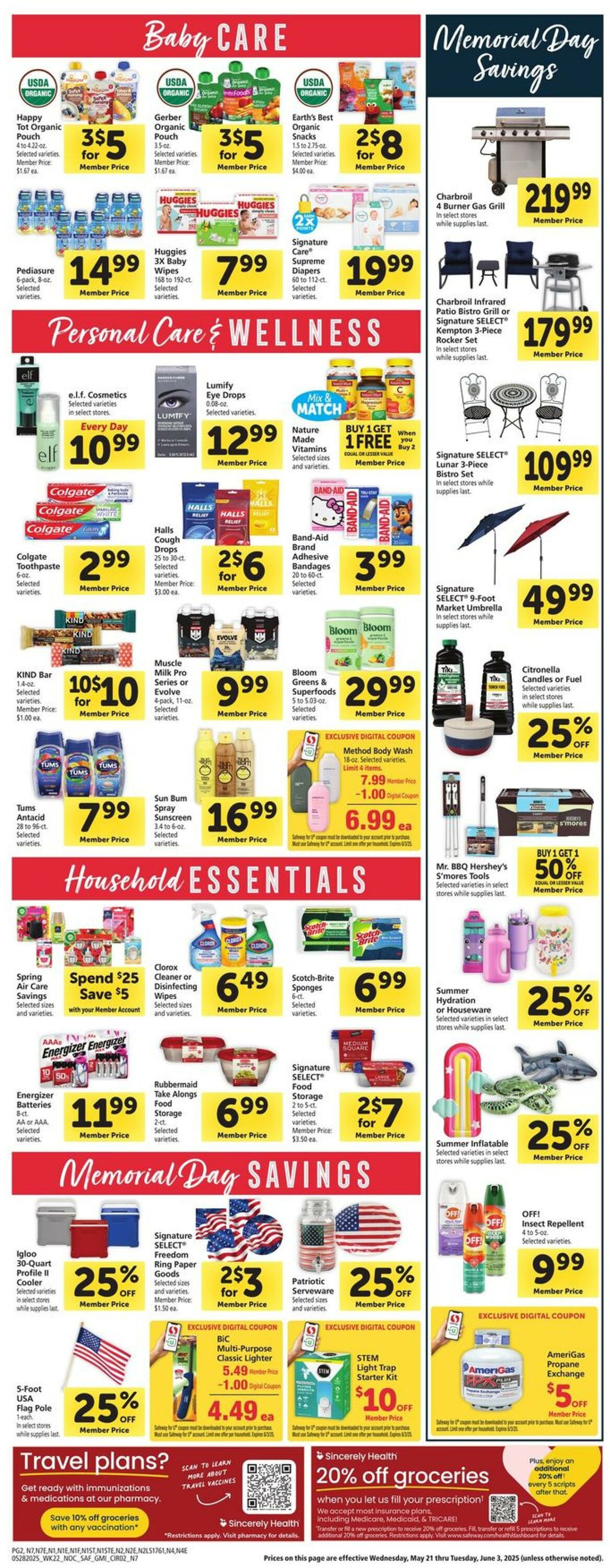 Weekly ad Safeway 05/28/2025 - 06/03/2025