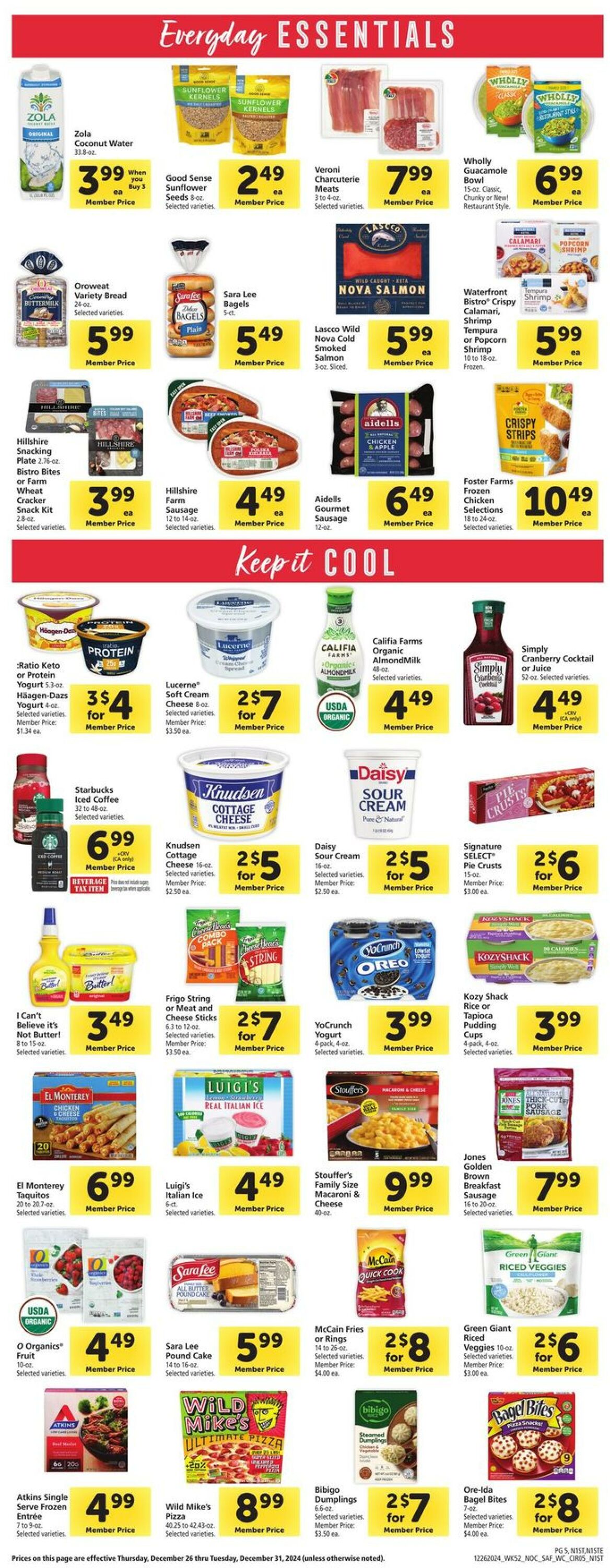 Weekly ad Safeway 12/26/2024 - 12/31/2024