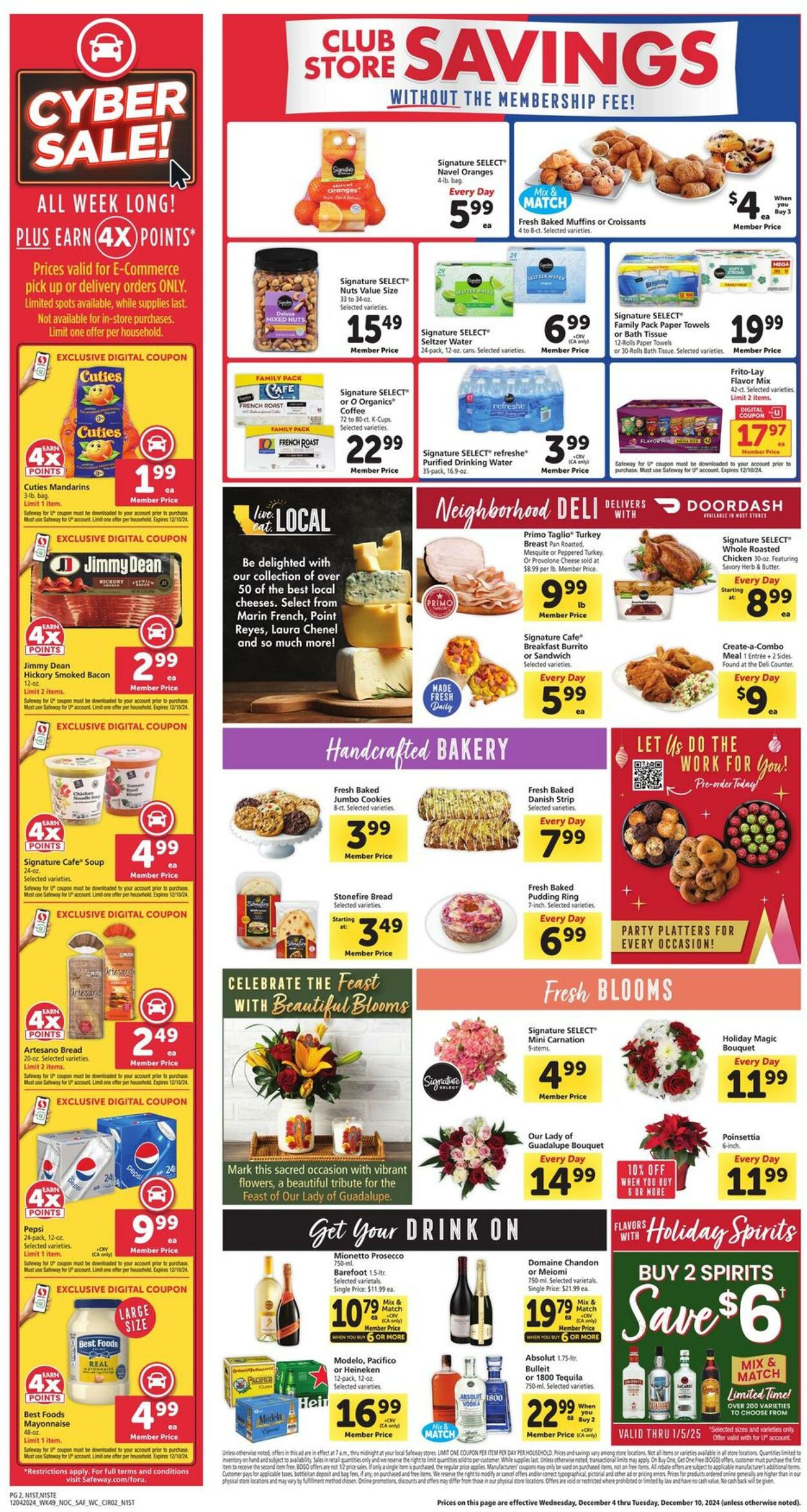 Weekly ad Safeway 12/04/2024 - 12/10/2024