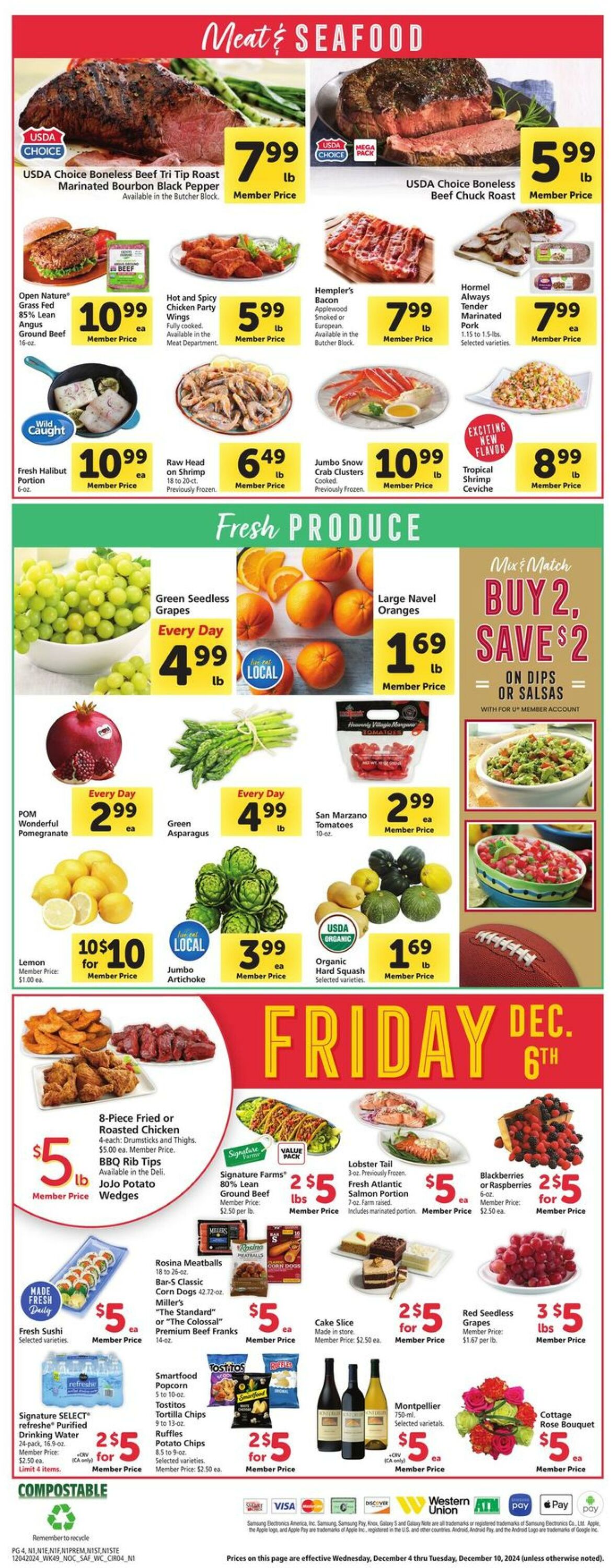 Weekly ad Safeway 12/04/2024 - 12/10/2024