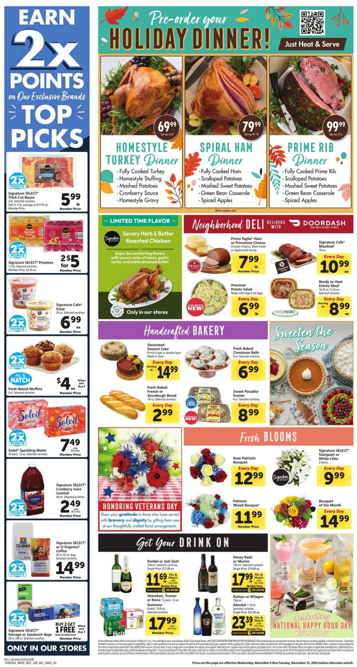 Weekly ad Safeway 11/06/2024 - 11/12/2024