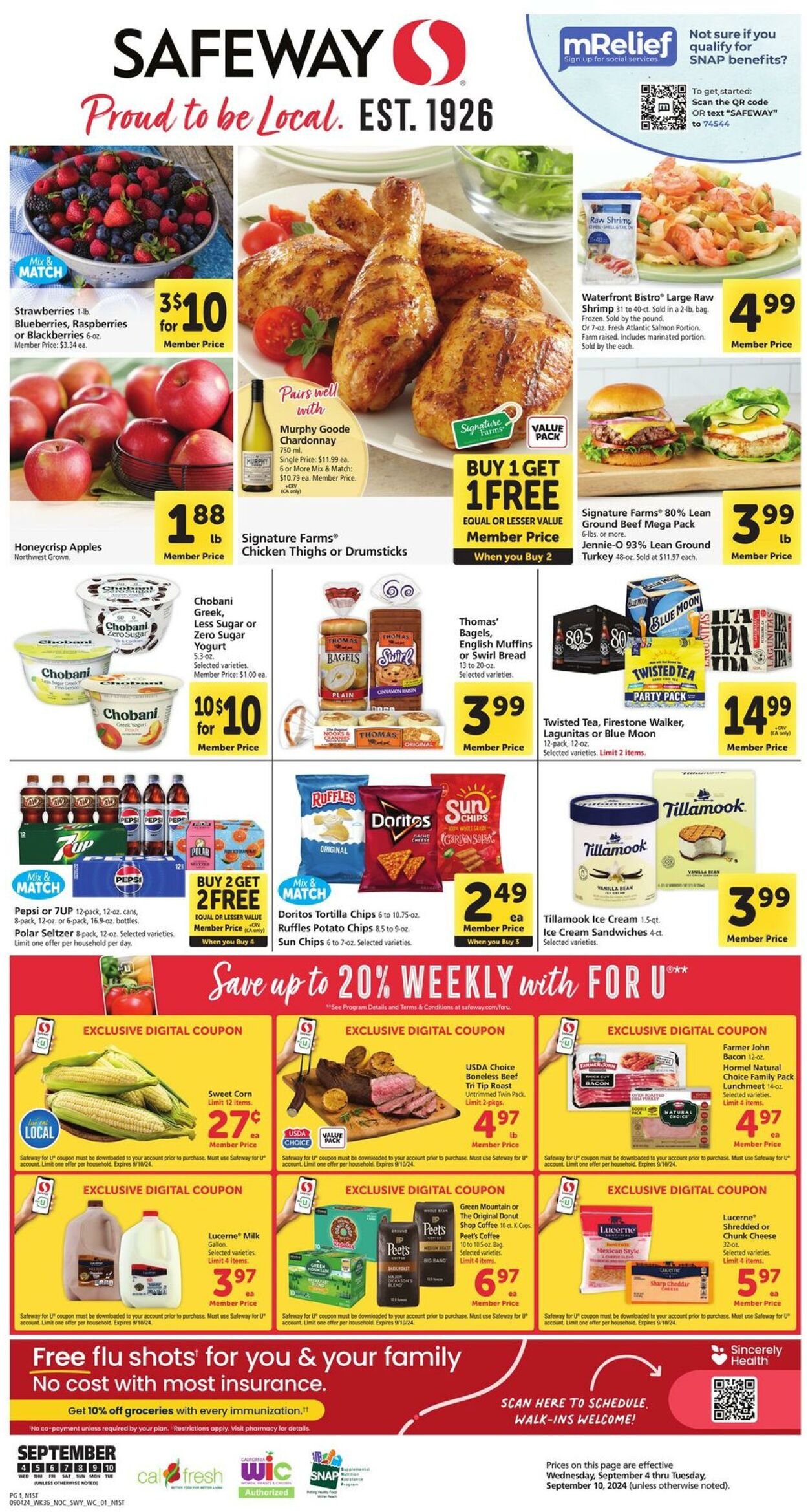 Weekly ad Safeway 09/04/2024 - 09/10/2024