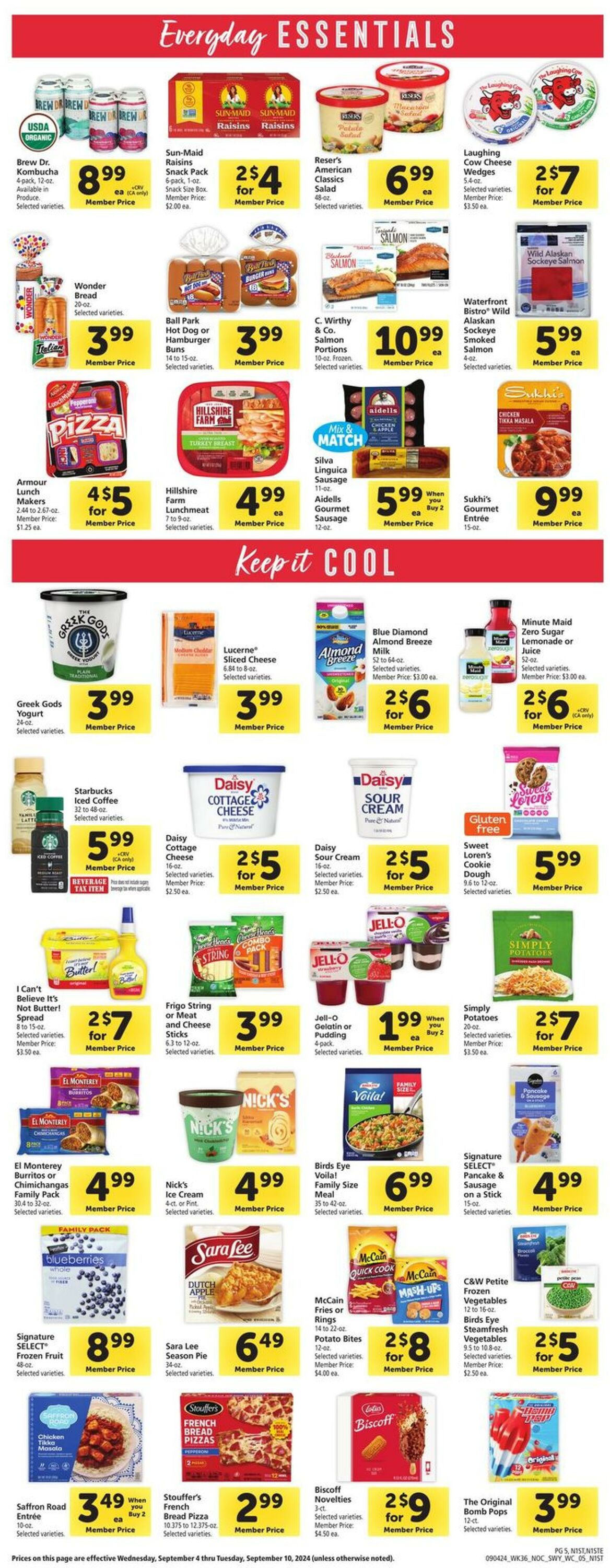 Weekly ad Safeway 09/04/2024 - 09/10/2024