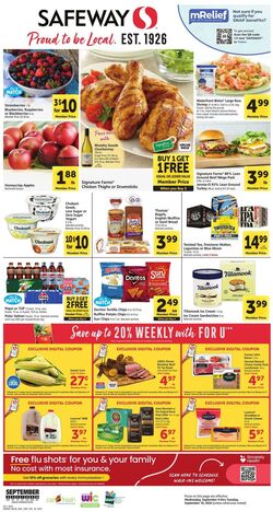 Weekly ad Safeway 09/04/2024 - 10/01/2024