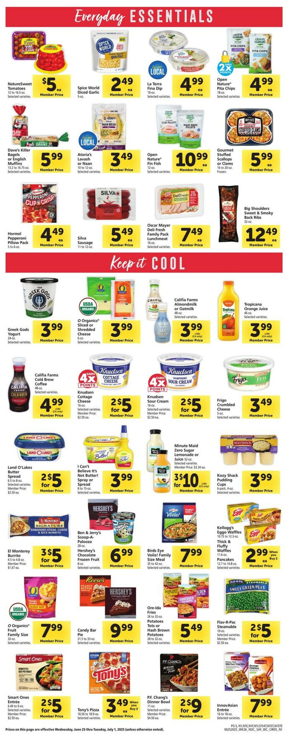 Weekly ad Safeway 06/25/2025 - 07/01/2025