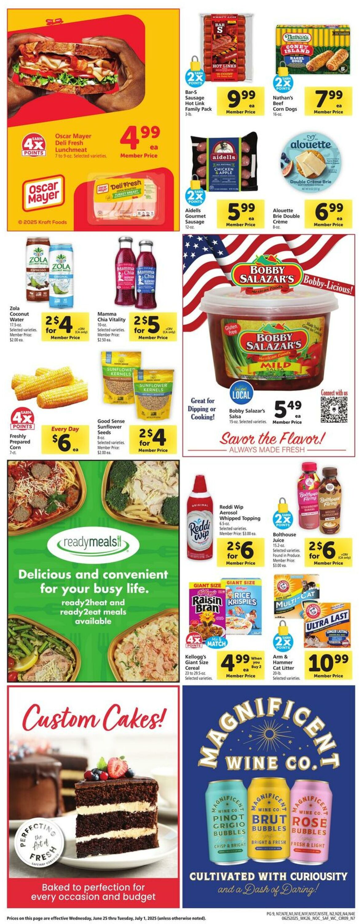 Weekly ad Safeway 06/25/2025 - 07/01/2025