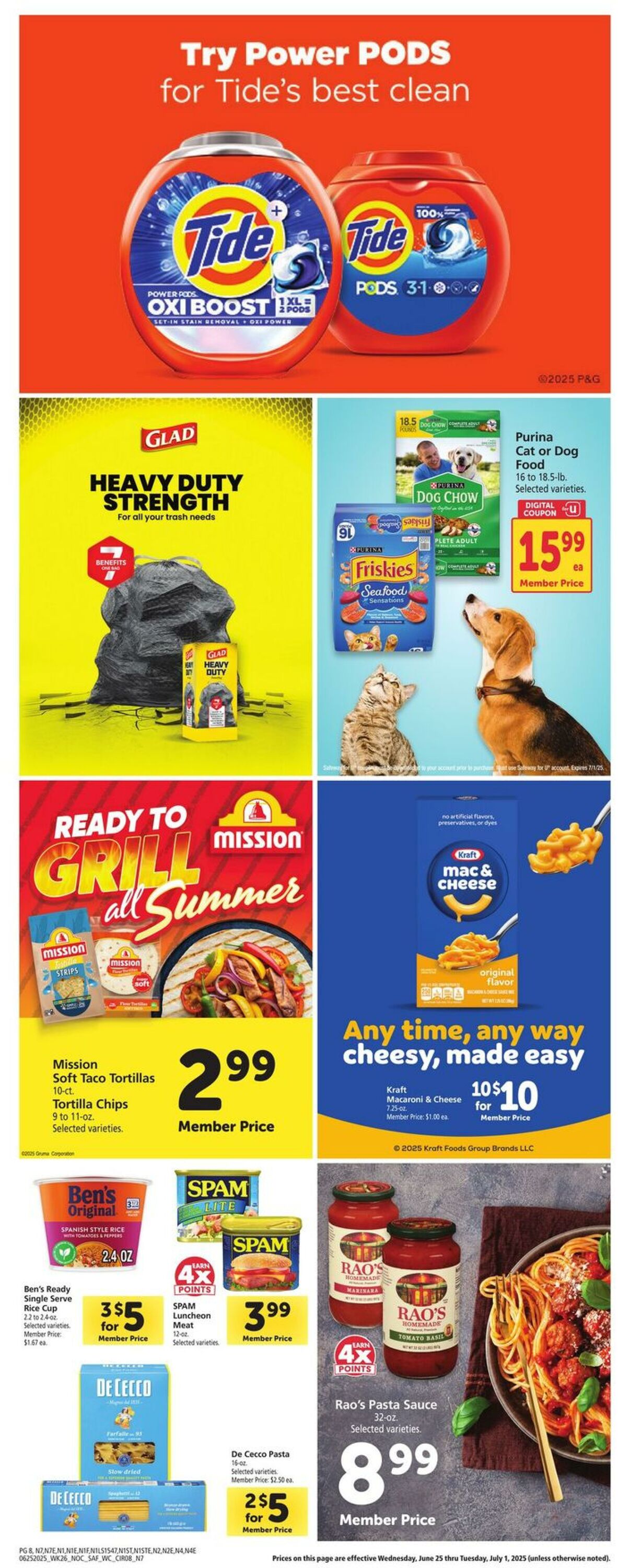 Weekly ad Safeway 06/25/2025 - 07/01/2025