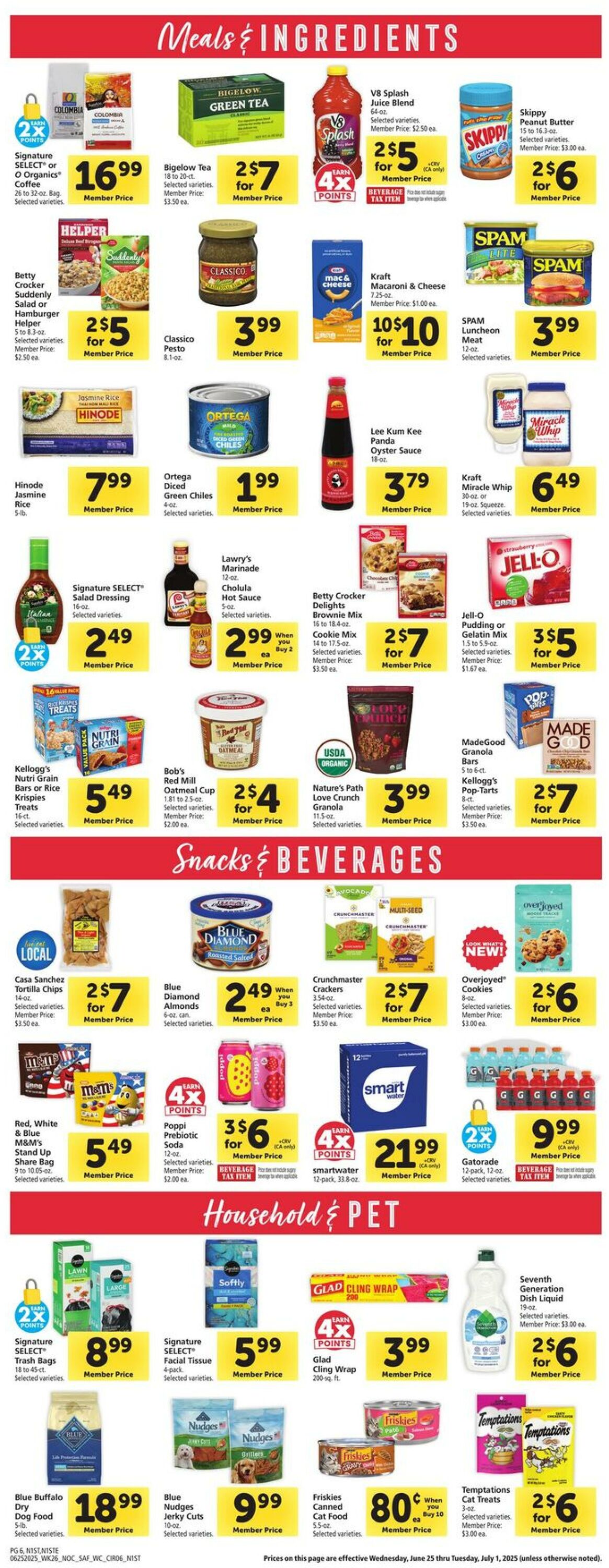 Weekly ad Safeway 06/25/2025 - 07/01/2025