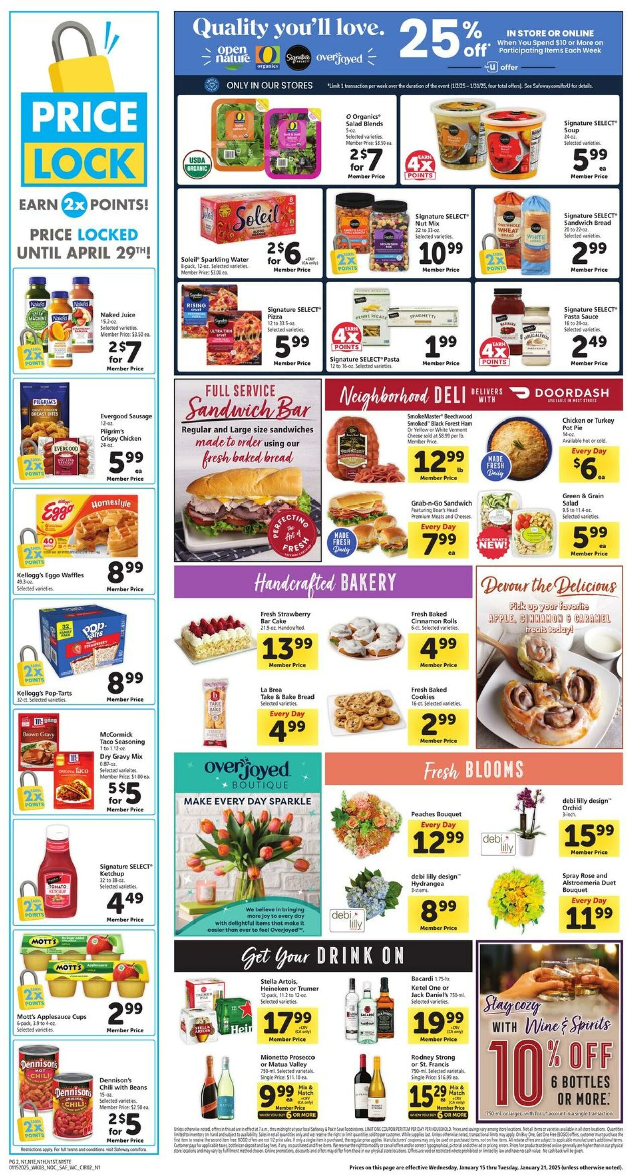 Weekly ad Safeway 01/15/2025 - 01/21/2025