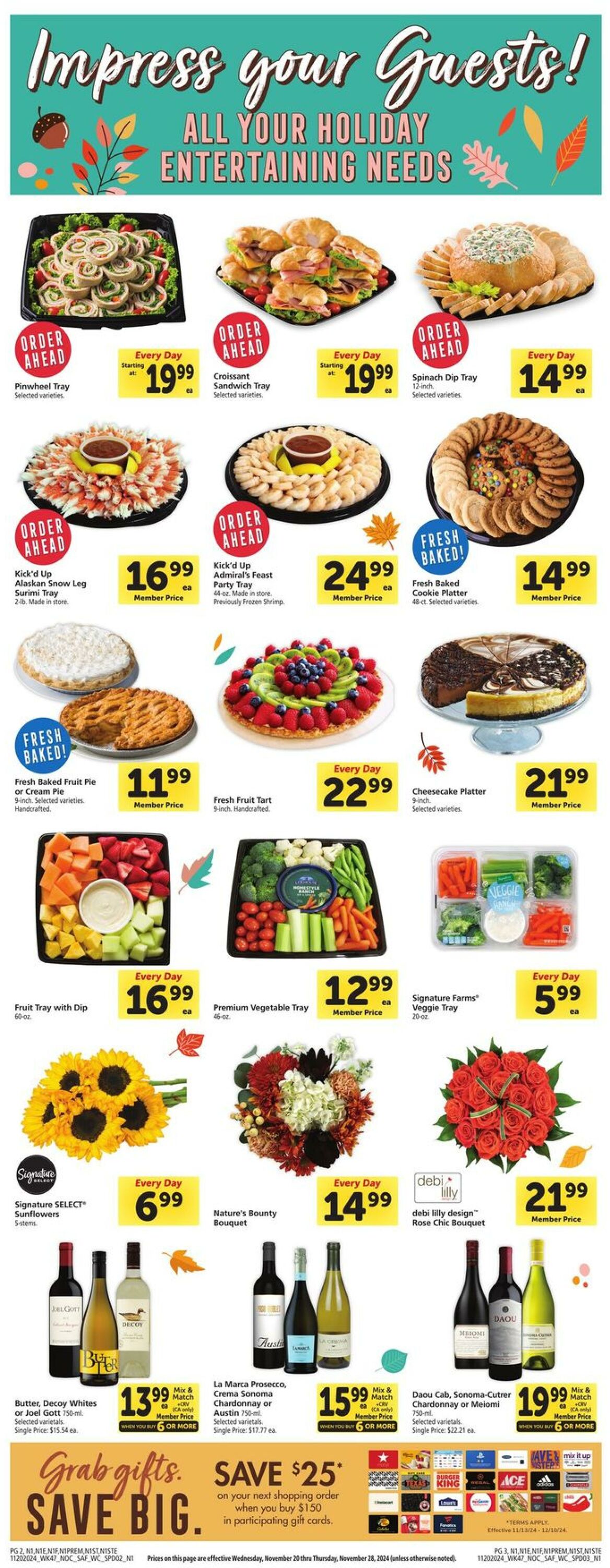 Weekly ad Safeway 11/20/2024 - 11/28/2024