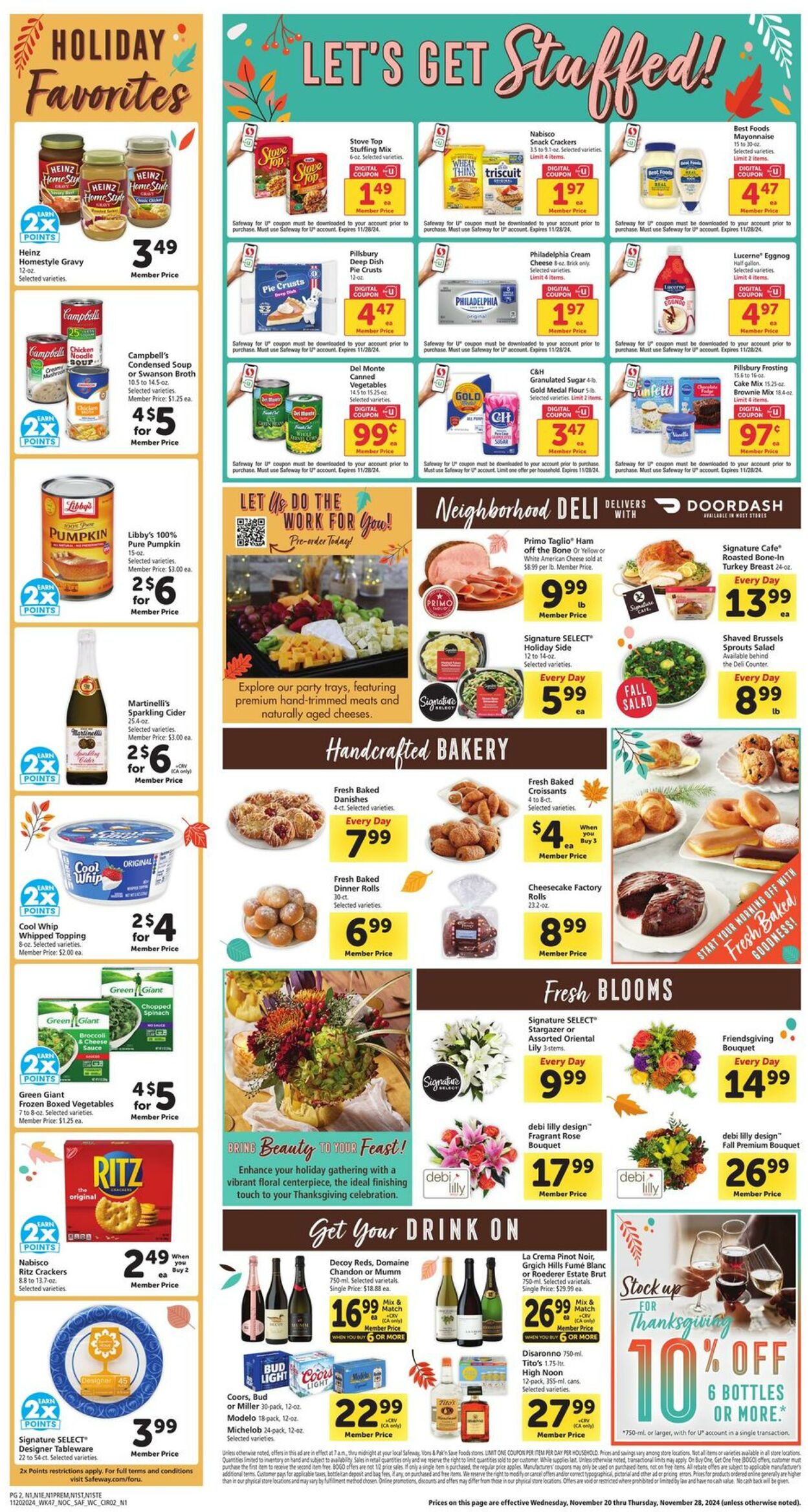 Weekly ad Safeway 11/20/2024 - 11/28/2024