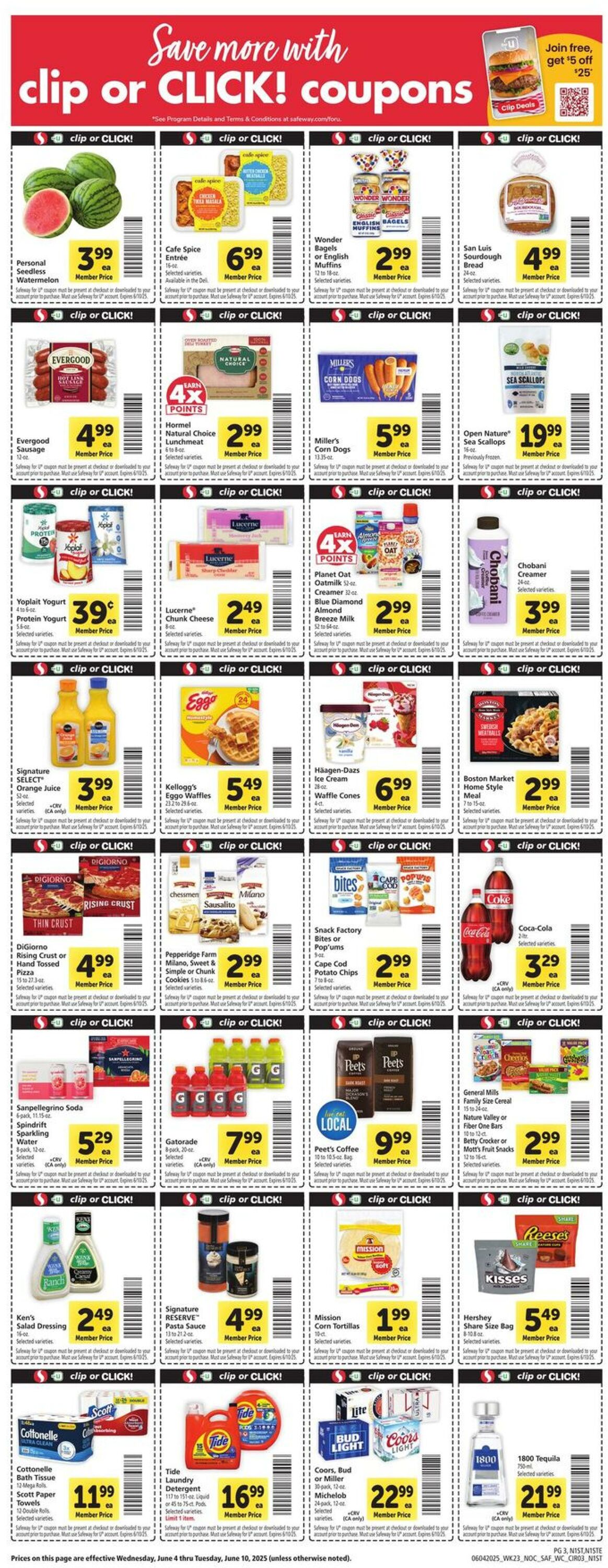 Weekly ad Safeway 06/04/2025 - 06/10/2025