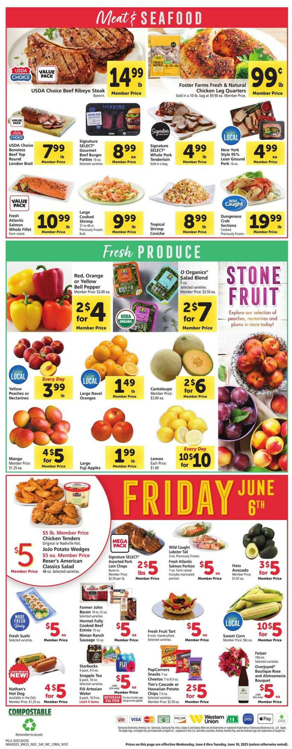 Weekly ad Safeway 06/04/2025 - 06/10/2025