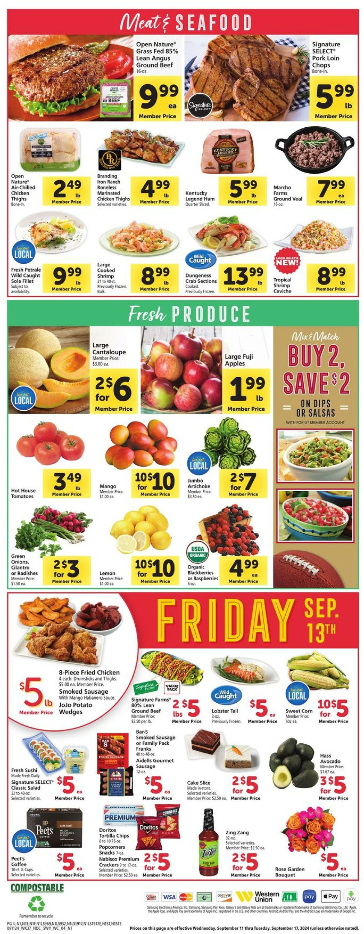 Weekly ad Safeway 09/11/2024 - 09/17/2024